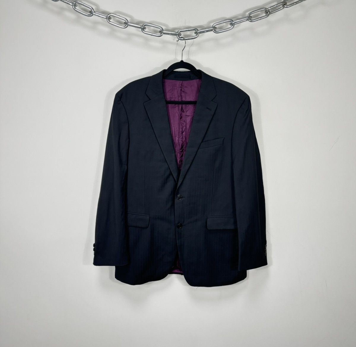 Kenzo Kenzo Homme 2-Button Formal Luxury Wool Blazer Jacket Size 46R - 1 Thumbnail