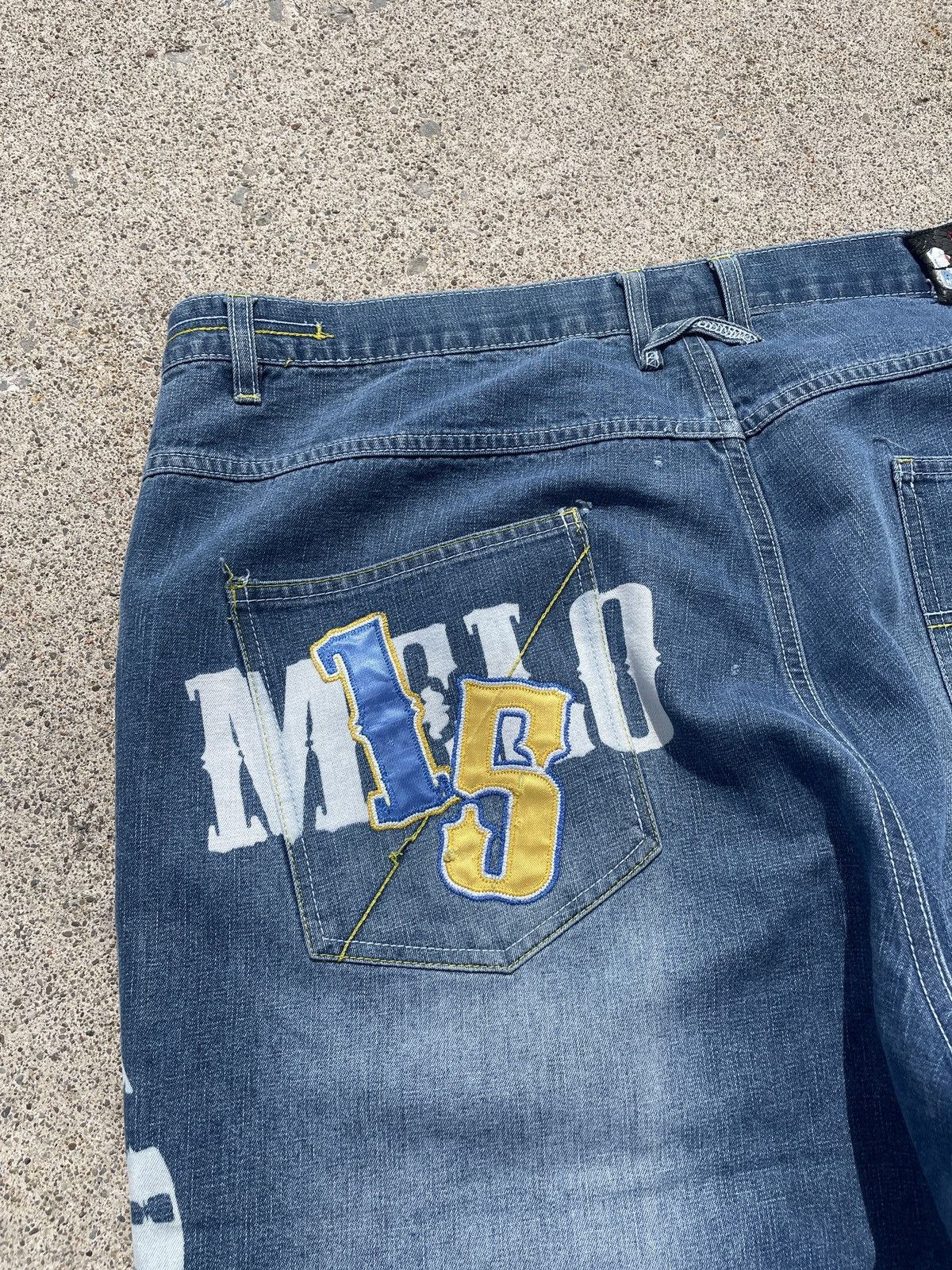 NBA Carmelo Anthony Denver Nuggets Baggy Denim Size US 42 / EU 58 - 7 Thumbnail