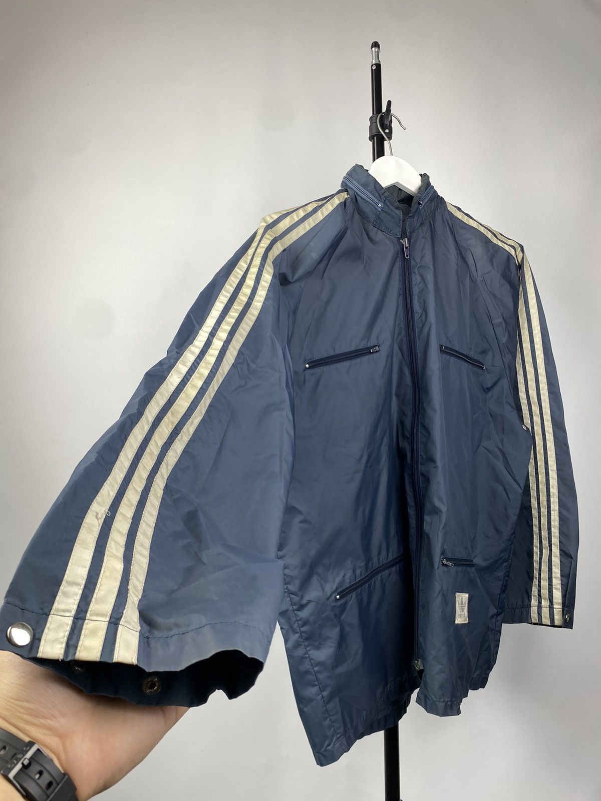 🇰🇷 70-80s Vintage adidas South Korea jacket M-L size