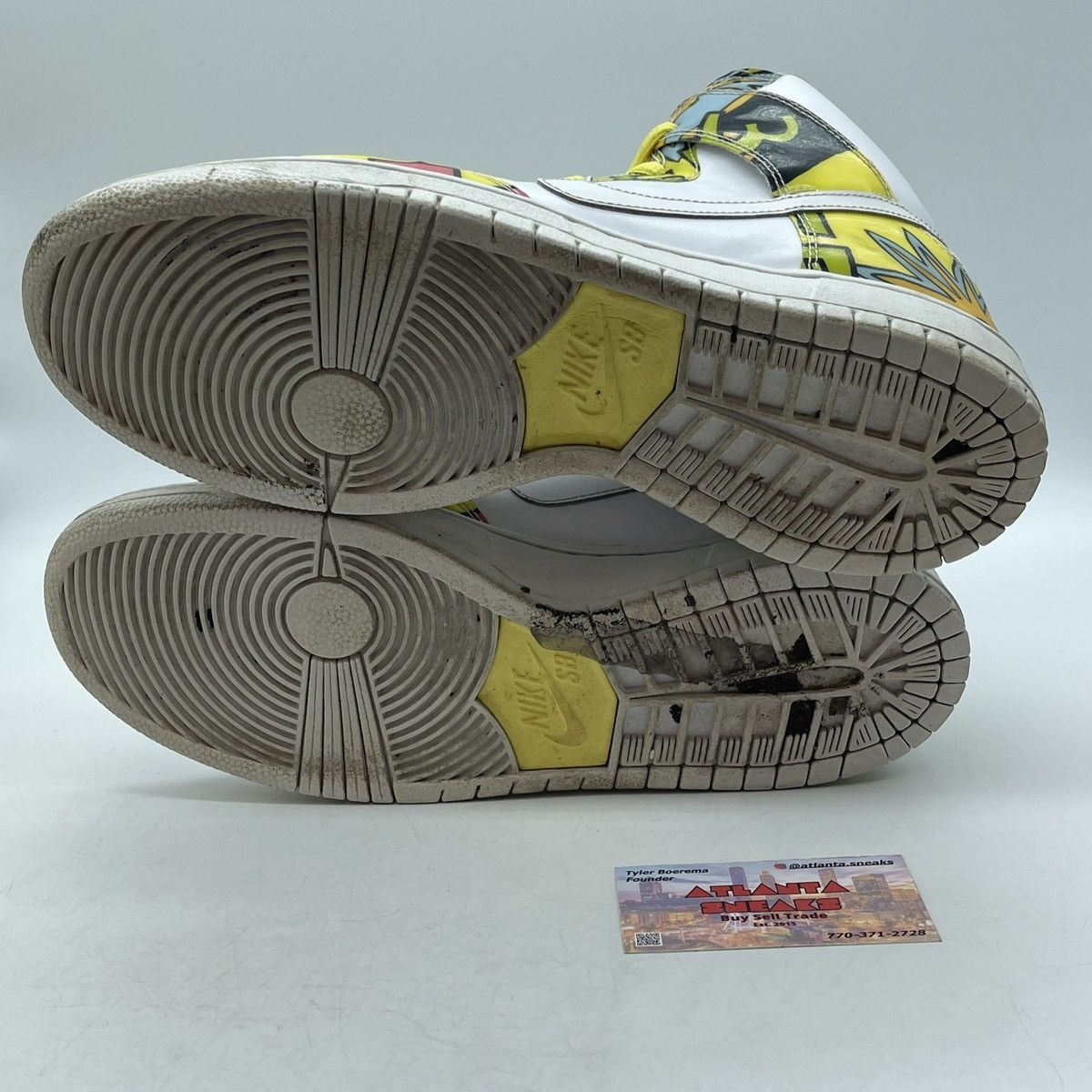 Nike Dunk high sb de la soul Size US 11 / EU 44 - 7 Thumbnail