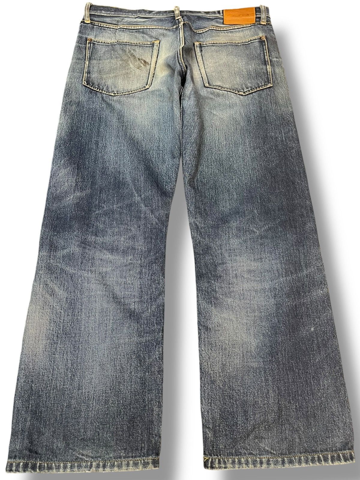 Paul Smith Vintage Paul Smith Whiskers Faded Grunge Denim Size US 34 / EU 50 - 6 Thumbnail