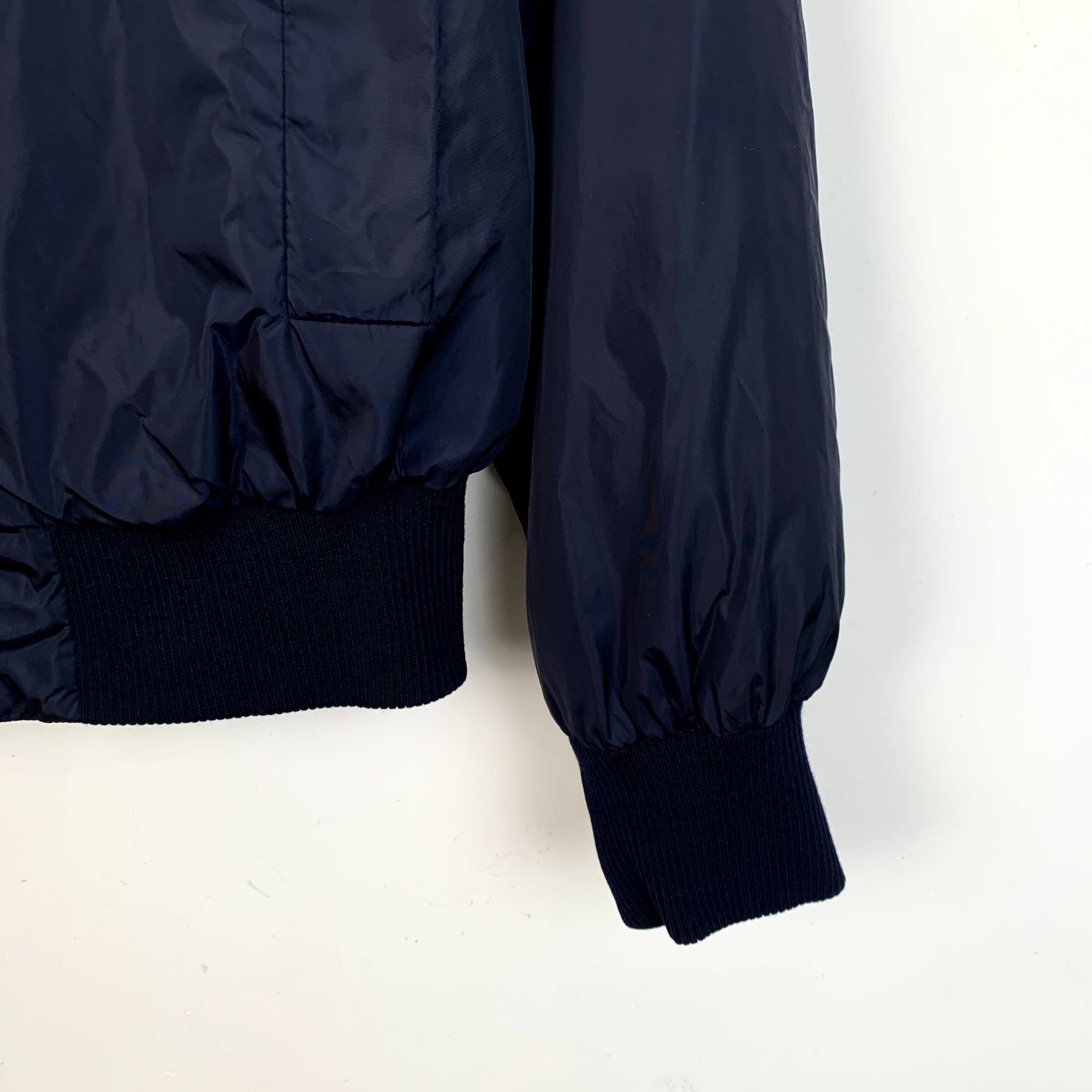 Max Mara Max Mara Ruffled Sleeve Bomber Jacket Size 8 Nylon & Polyest Size XS / US 0-2 / IT 36-38 - 4 Thumbnail