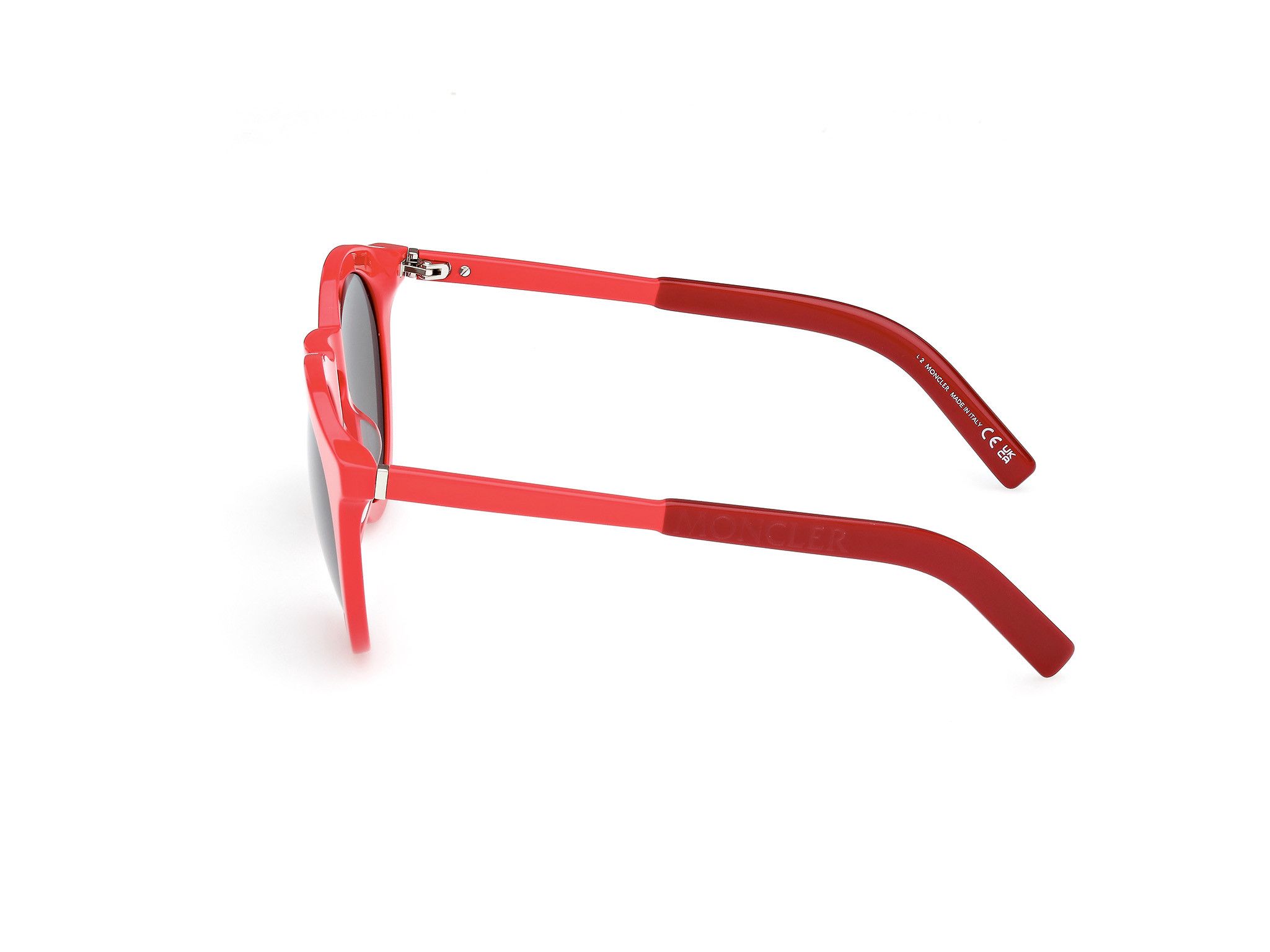Moncler o1y0225 Size : OS / 53 mm Sunglasses in Red/Grey Size ONE SIZE - 4 Thumbnail