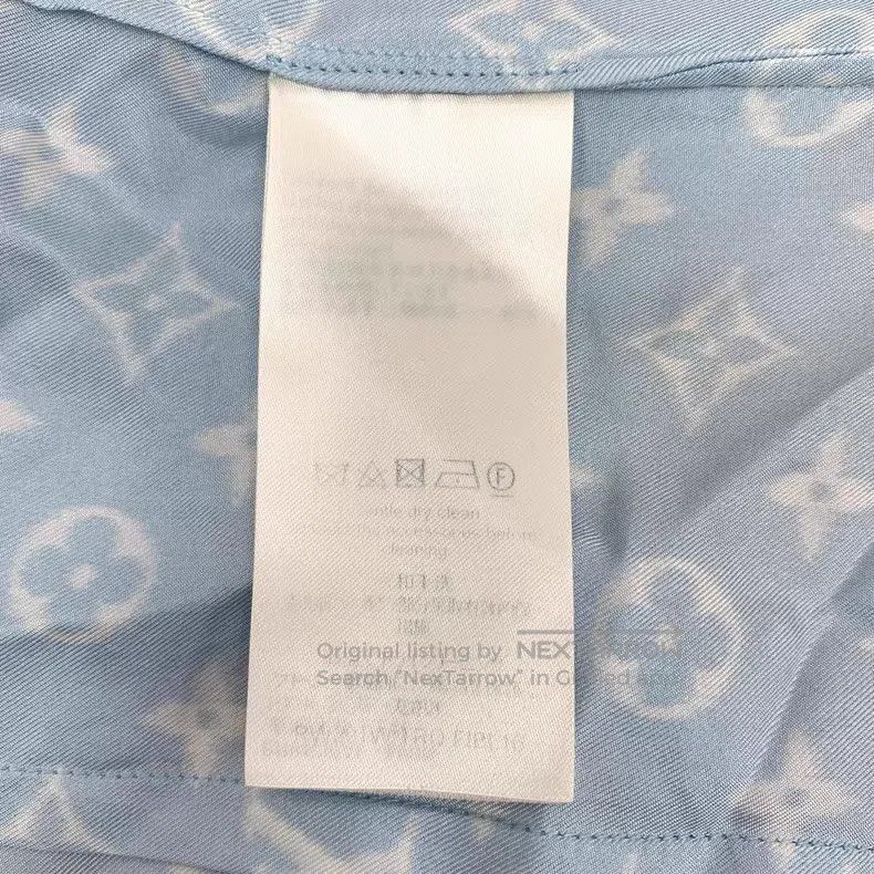 Louis Vuitton Louis Vuitton Light blue presbyopic full print mulberry si Size XS / US 0-2 / IT 36-38 - 6 Thumbnail