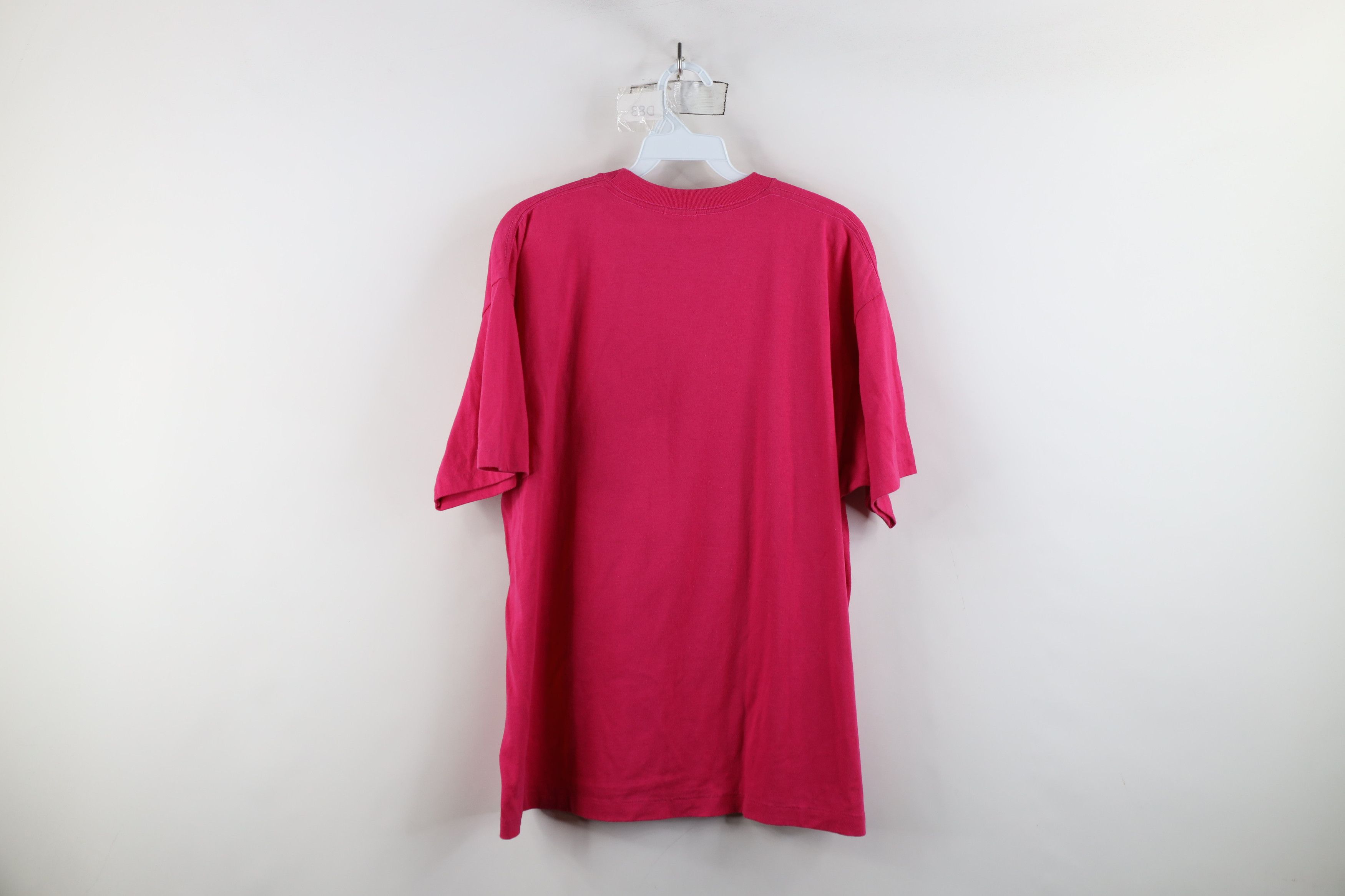 Vintage Vintage 90s Streetwear Ski Club Waterski T-Shirt Pink USA Size XL / US 12-14 / IT 48-50 - 12 Thumbnail