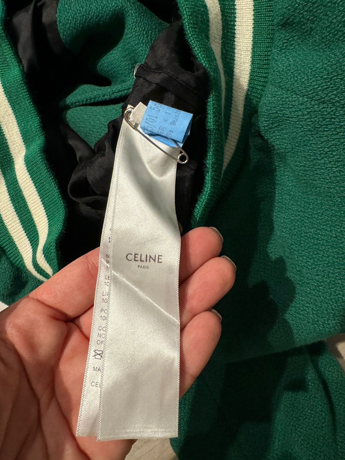 Celine Celine Teddy Varsity Jacket Size US M / EU 48-50 / 2 - 7 Thumbnail