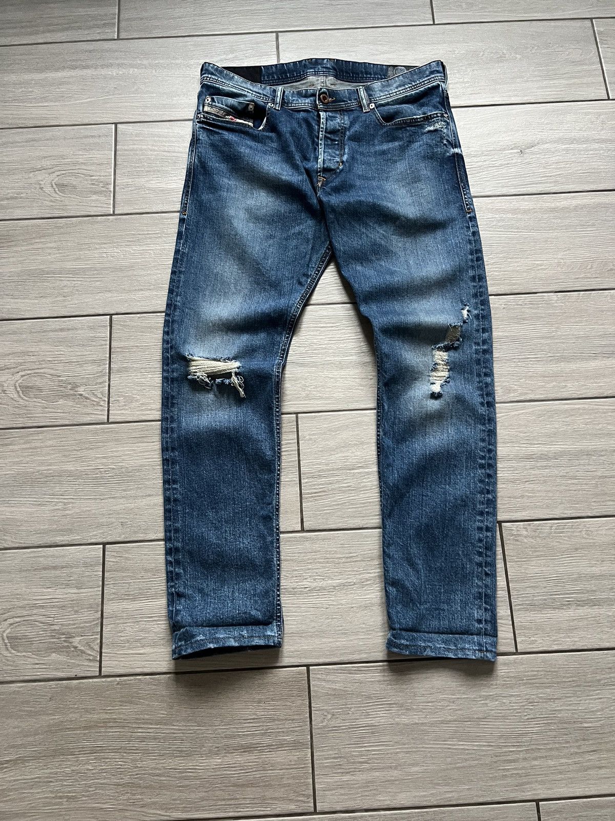 Diesel × Jean × Vintage Diesel Pants Denim Vintage Jeans Very Rare Y2k Style Size US 34 / EU 50 - 5 Thumbnail