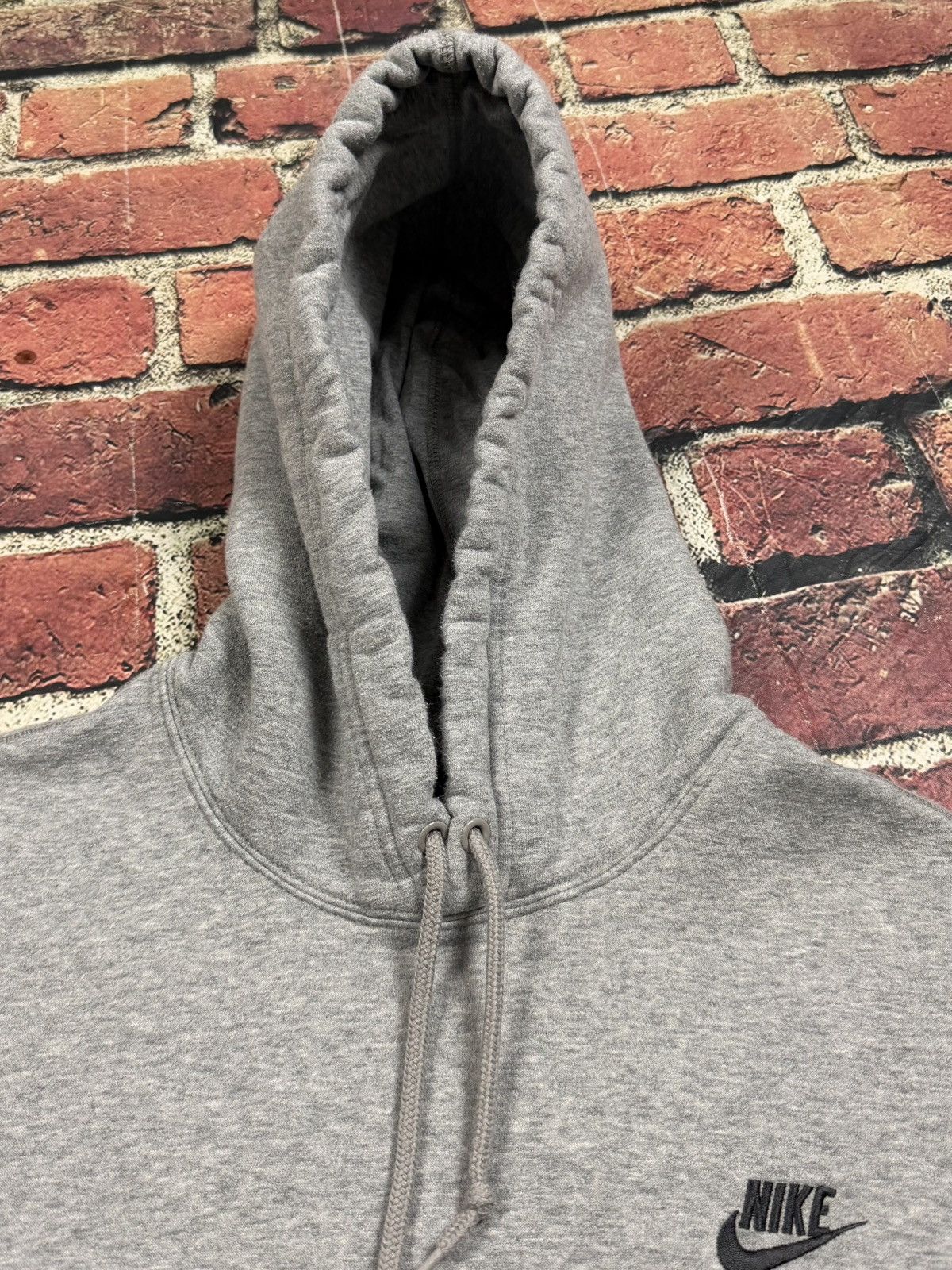 Nike Y2K 2000s Nike Sportswear Hoodie Swoosh Spell Out Sweatshirt Size US XL / EU 56 / 4 - 7 Thumbnail