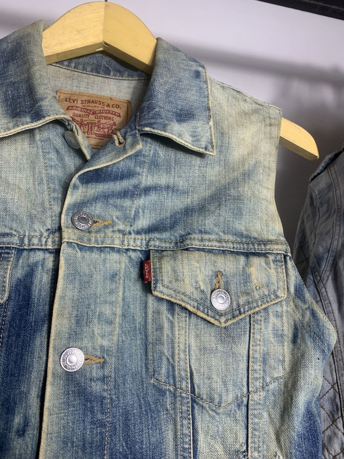 Levi's Vintage Levis Vest Size US S / EU 44-46 / 1 - 5 Thumbnail