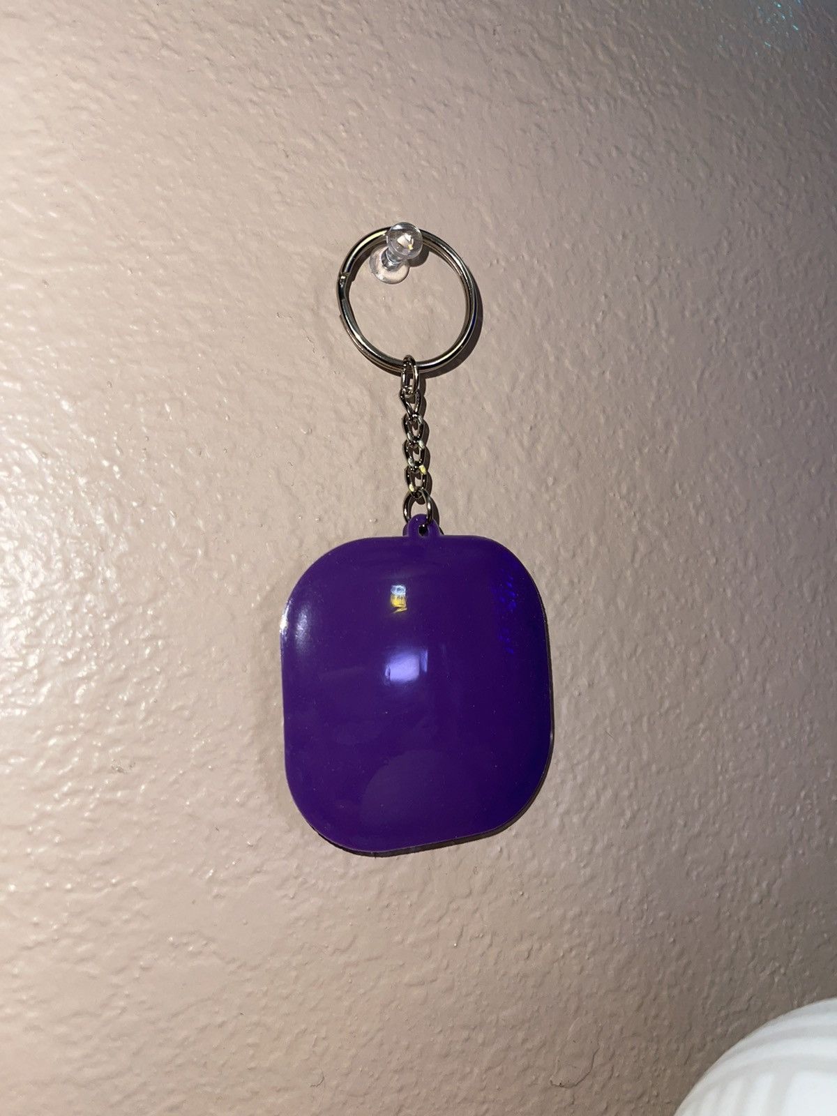 Half Evil Half Evil Purple Ladybug Keychain Size ONE SIZE - 2 Thumbnail