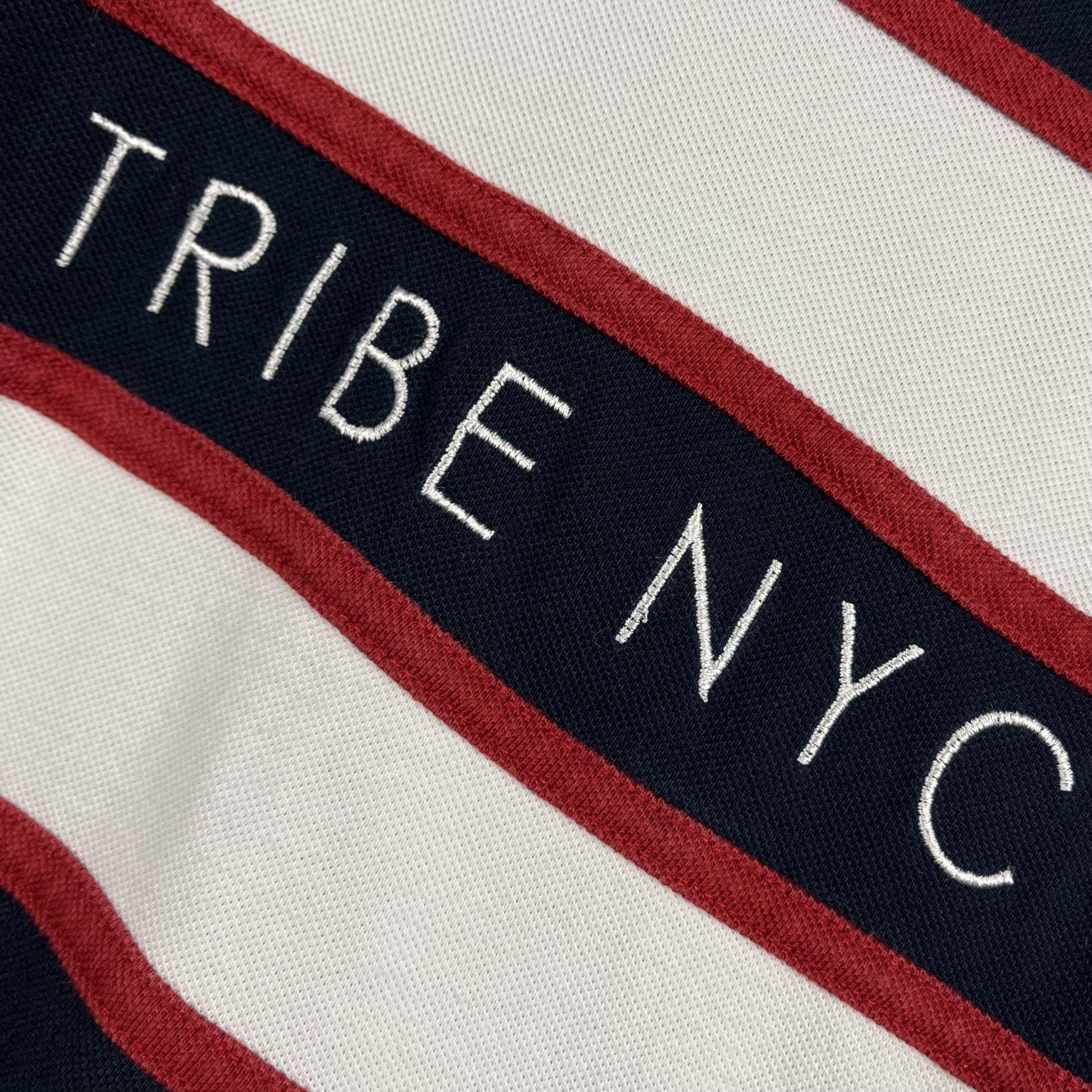 Stussy Vintage Stussy Tribe NYC Big Logo Polo Shirt 00’s Size US S / EU 44-46 / 1 - 8 Thumbnail
