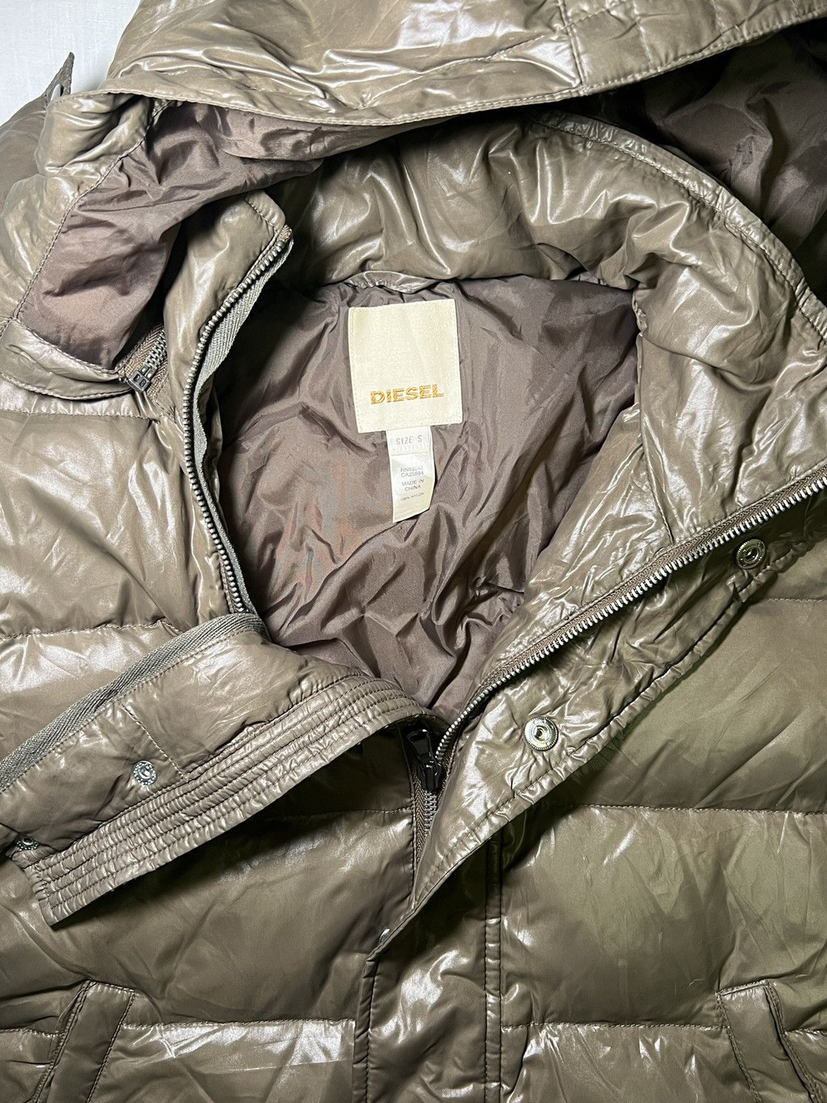 Diesel Vintage Diesel Duck Bomber Jacket Style Y2K Size S / US 4 / IT 40 - 5 Thumbnail