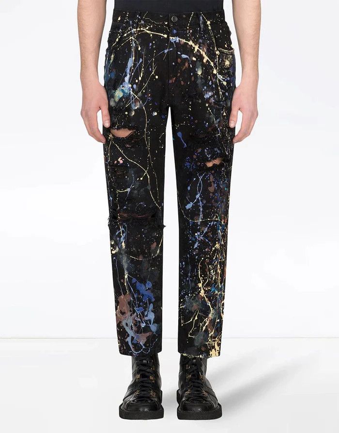 Dolce & Gabbana o1y0125 Jeans in Multicolor Size US 34 / EU 50 - 2 Thumbnail