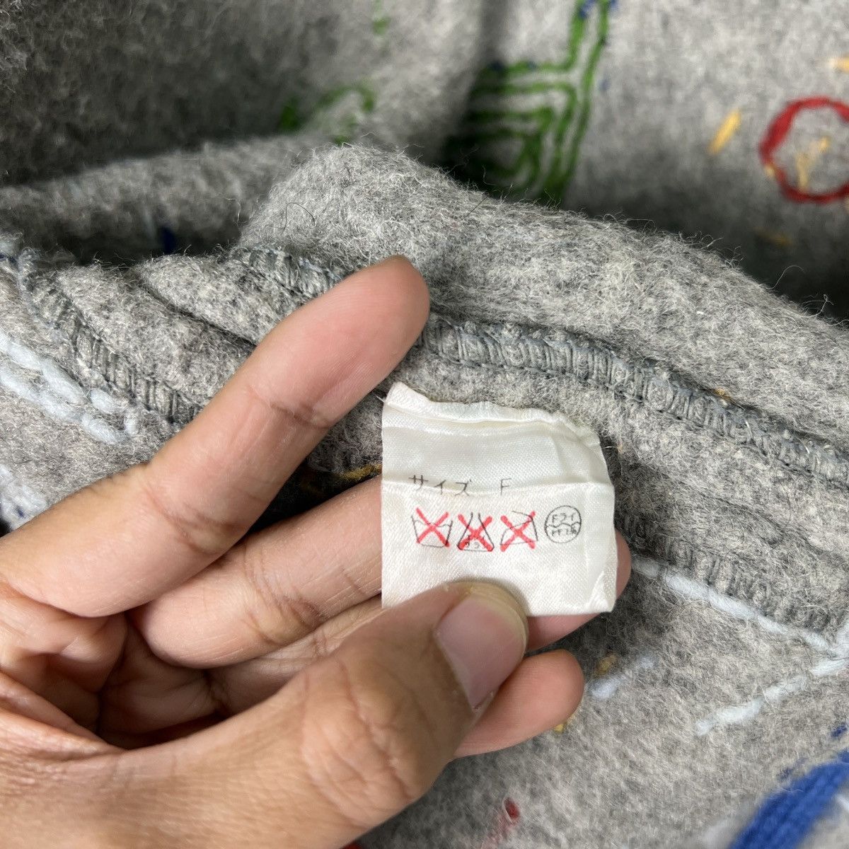 Japanese Brand 🔥 TARGA EMBROIDERY PRIMETIVE MOTIVE WOOL JACKET Size US S / EU 44-46 / 1 - 17 Thumbnail