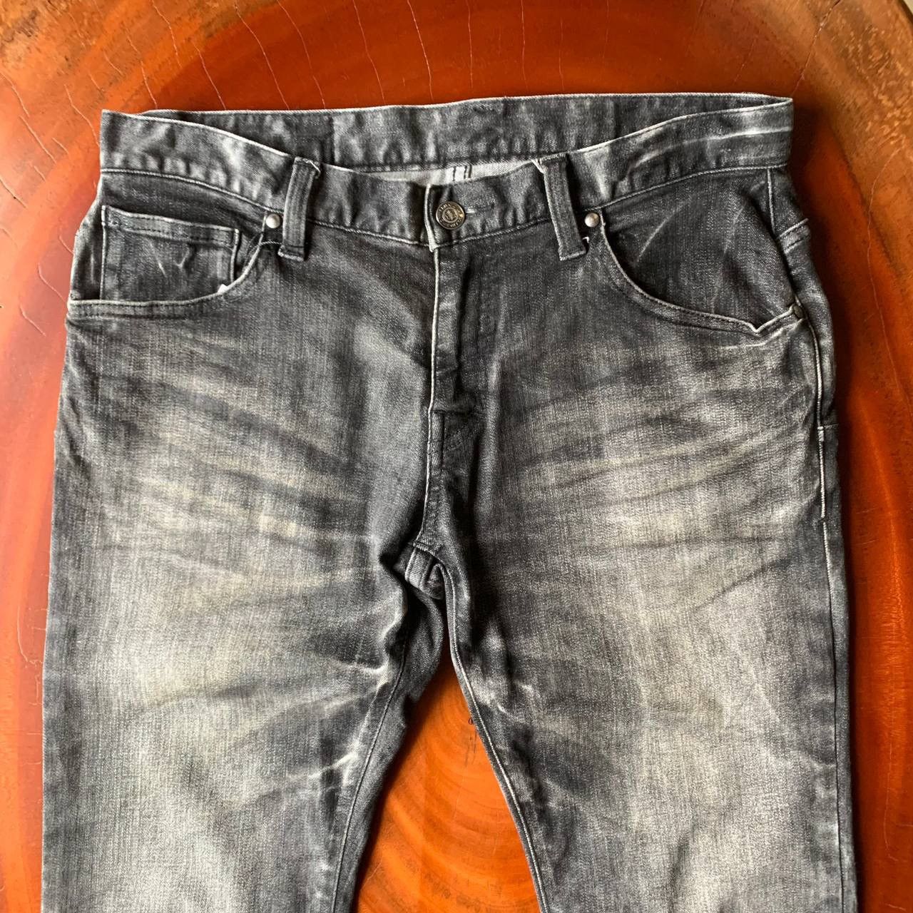 Tornado Mart 💥Archival💥 Tornado Mart Black Stone Washed Denim Pants Size US 33 - 3 Thumbnail
