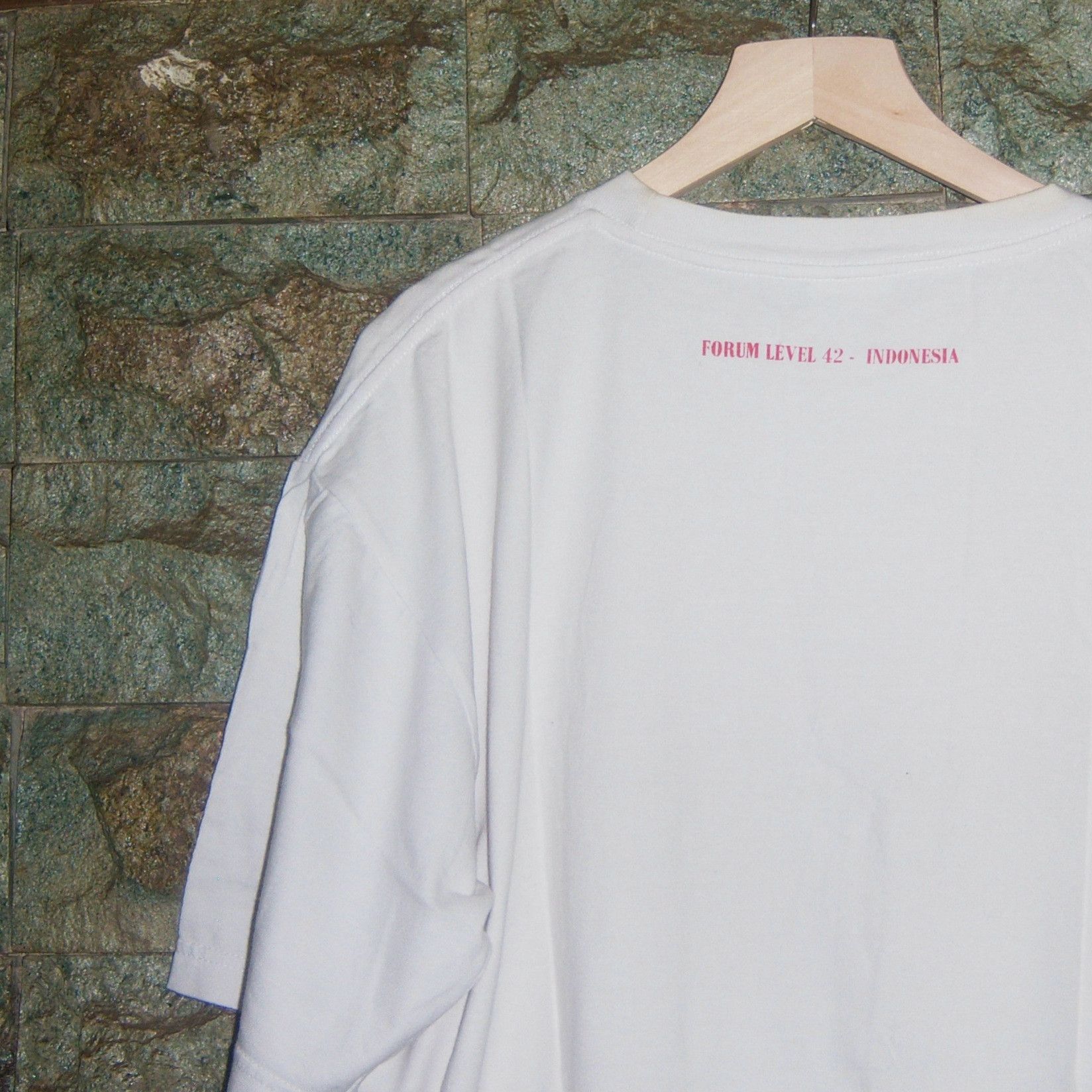 Band Tees Late 90s Level 42 Indonesian Fans Club Size US L / EU 52-54 / 3 - 7 Thumbnail