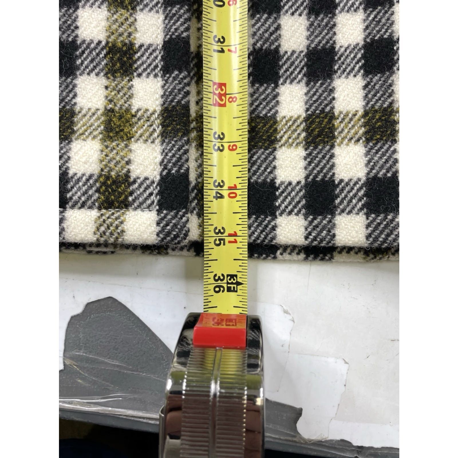J.Crew J.CREW Plaid Wool Coat Long 100% Wool Multicolor 0 Women’s Size 0 Buttons Metal Pea Coat Modern Style Size XS / US 0-2 / IT 36-38 - 7 Thumbnail