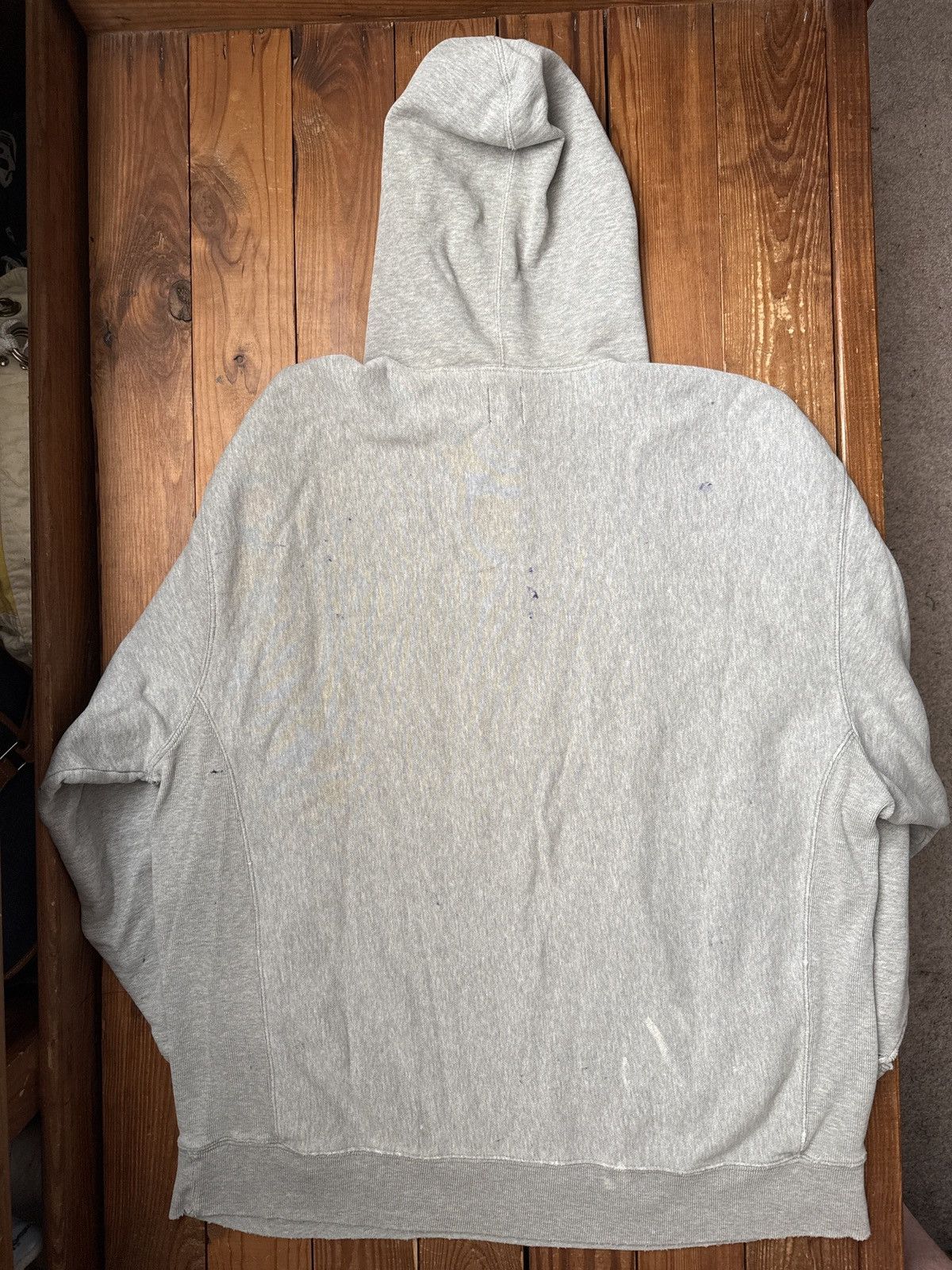 Gap VTG 90s GAP Athletic Distressed French Terry Cloth Hoodie Size US L / EU 52-54 / 3 - 2 Thumbnail