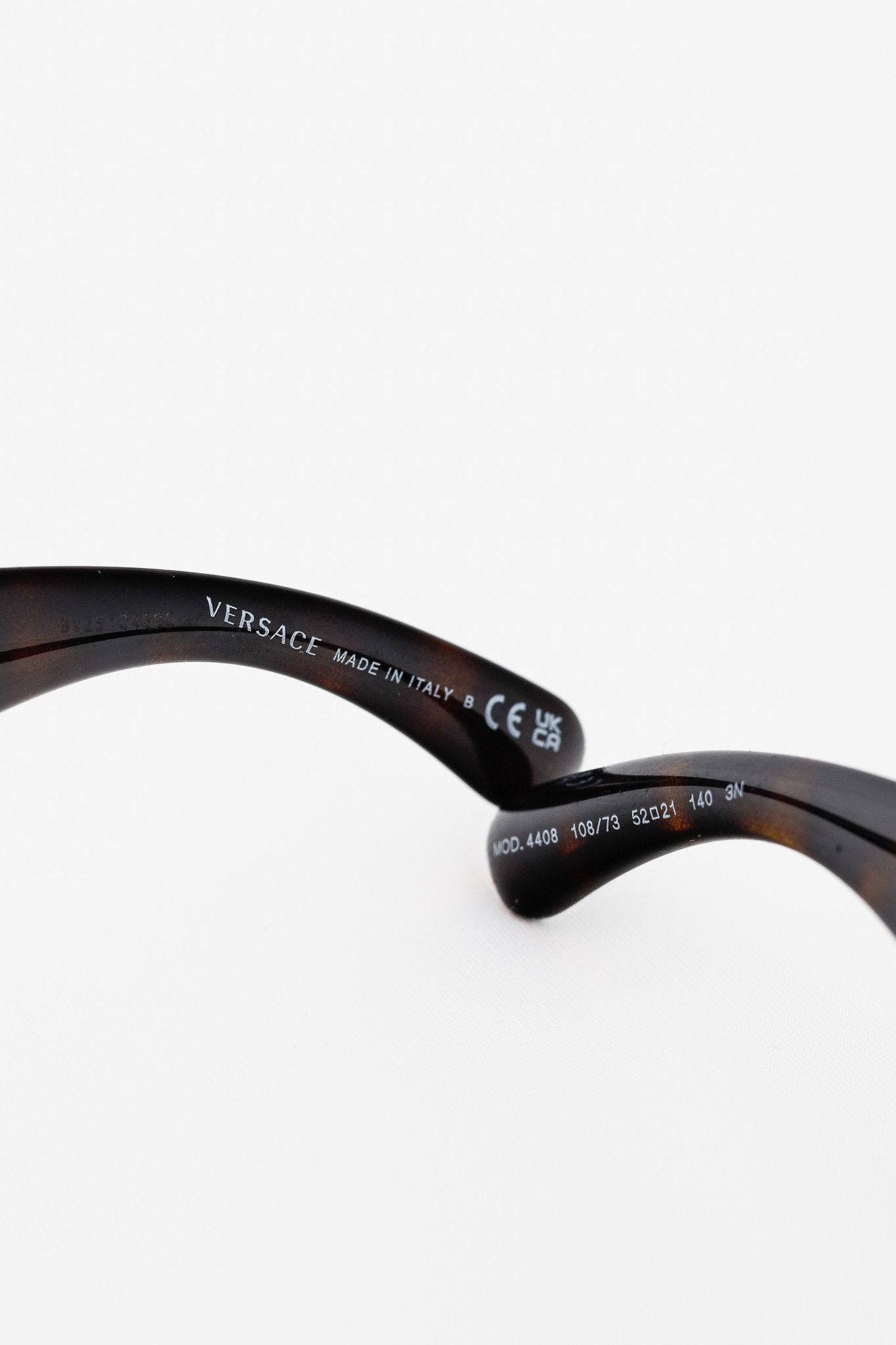 Versace Versace VE4408 108/73 Havana Tortoiseshell Medusa Sunglasses Size ONE SIZE - 7 Thumbnail
