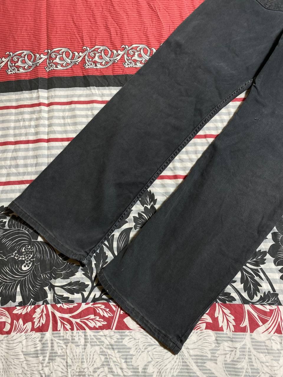 Levi's × Vintage Vintage Levis 506 Black Jeans Levi's Faded Denim Size US 32 / EU 48 - 15 Thumbnail