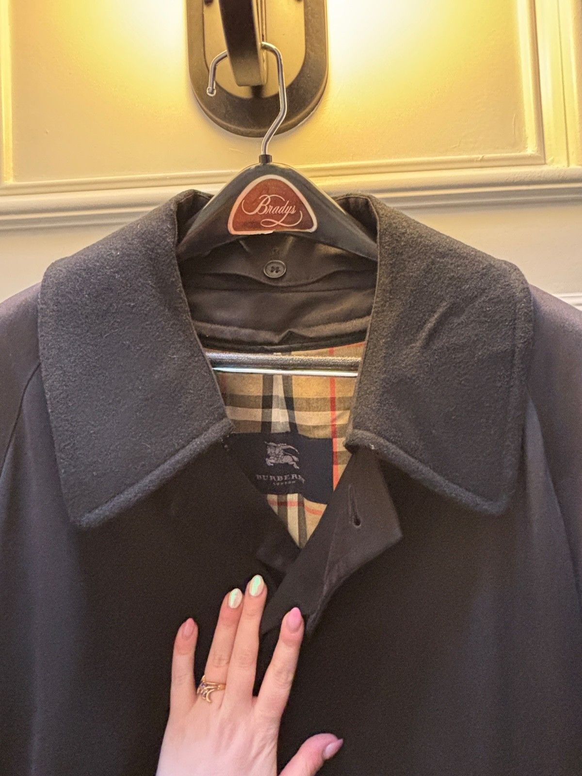 Burberry Burberry London M46 Black Trench Coat Size US L / EU 52-54 / 3 - 6 Thumbnail