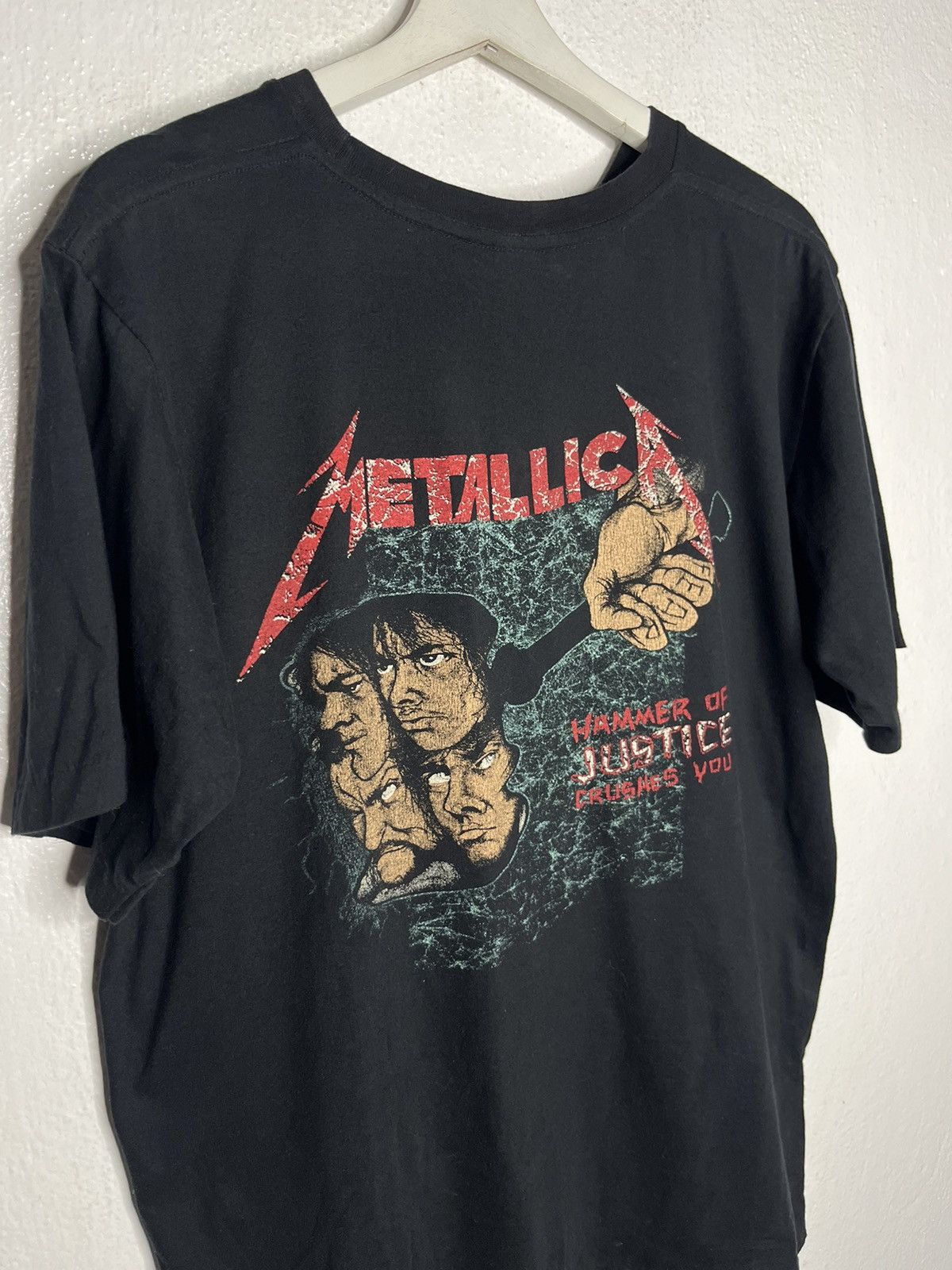 Band Tees × Vintage METALLICA 1988 rare Size US XL / EU 56 / 4 - 4 Thumbnail