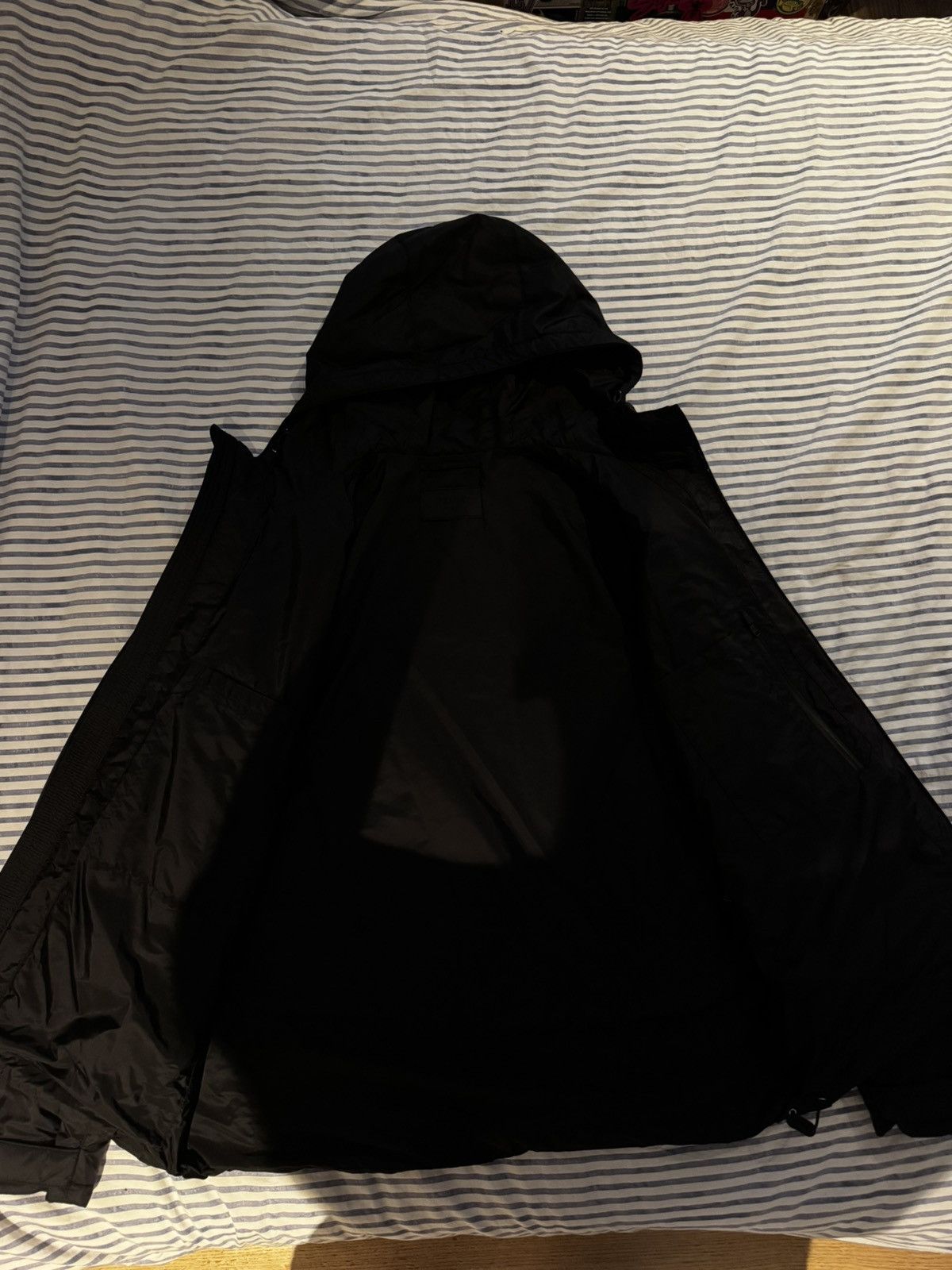 Prada Prada Milano Laminated Nylon Padded Jacket Blk Size 56 L/XL Size US XL / EU 56 / 4 - 6 Thumbnail
