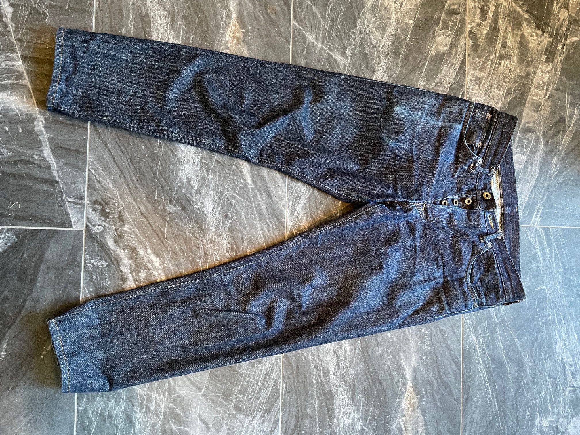 Japan Blue 14oz JB0606 selvedge jeans, High Tapered Cut