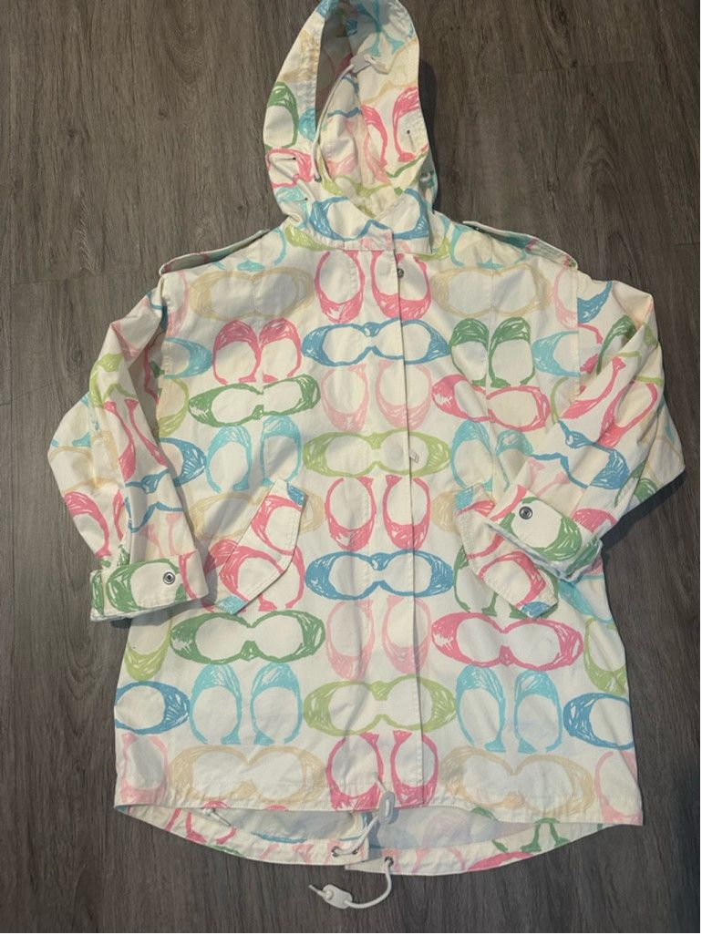 Coach Coach Logo Cotton Rain Jacket sz Sm Size US S / EU 44-46 / 1 - 5 Thumbnail