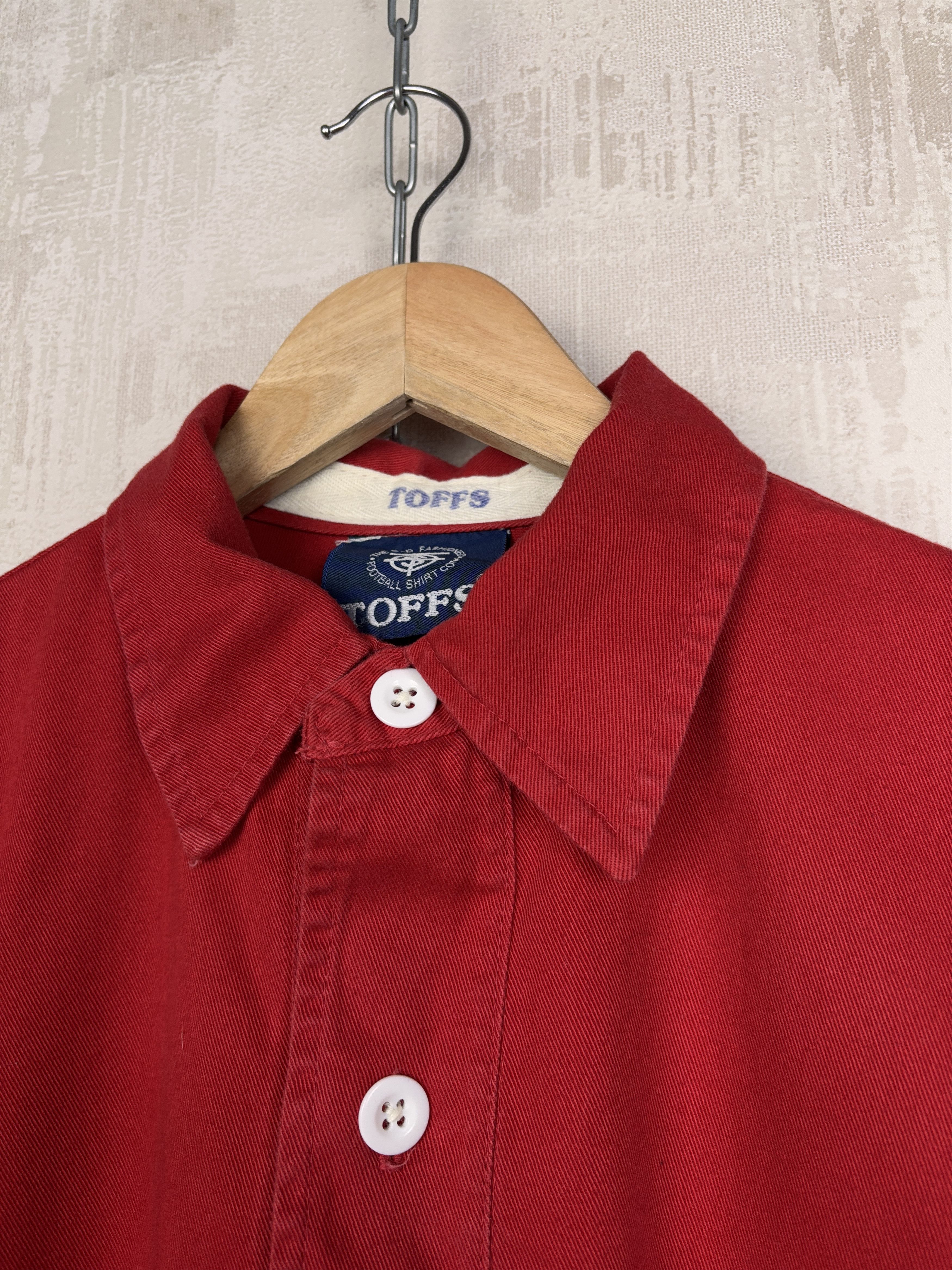 Toffs England National Football Team Toffs 1966 World Cup Shirt Size US XL / EU 56 / 4 - 5 Thumbnail