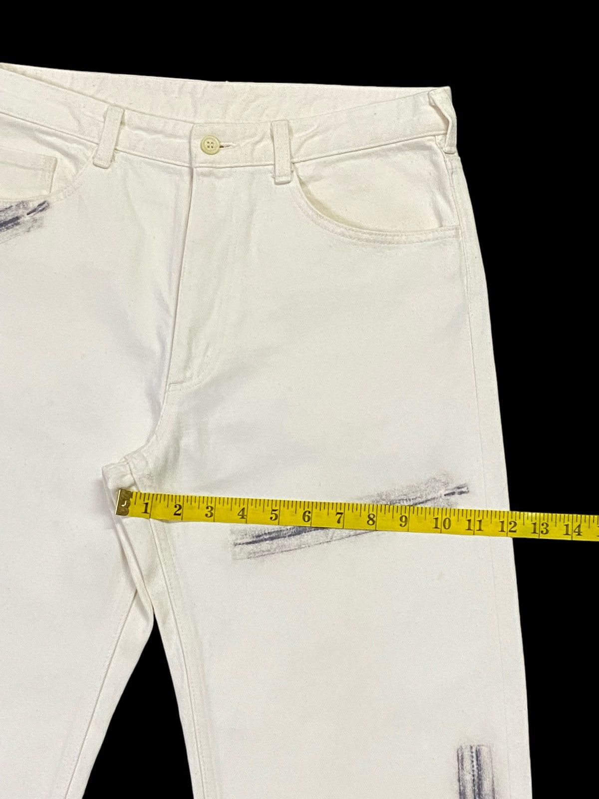Issey Miyake Vintage Issey Miyake Cropped Jeans Size US 31 - 8 Thumbnail
