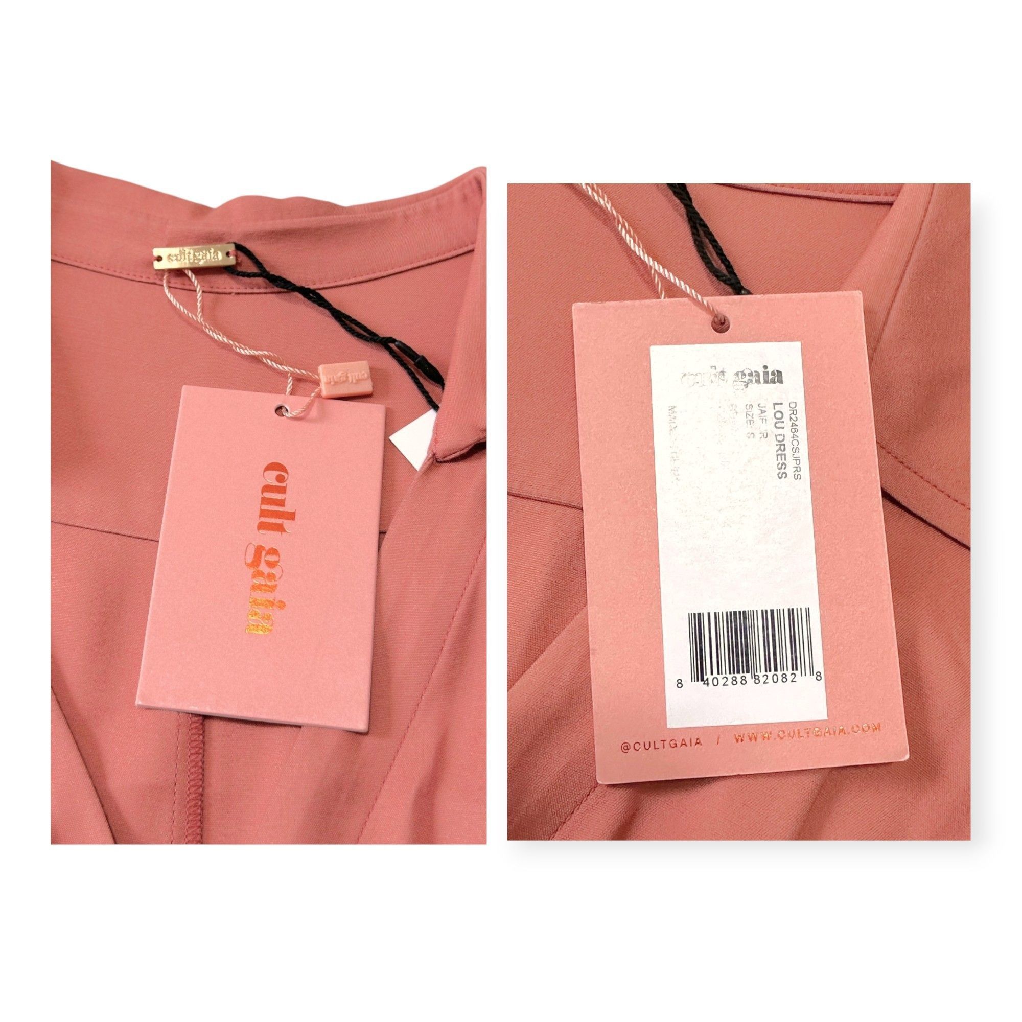 Cult Gaia Cult Gaia Lou button down, cut out dress, Color: Jaipur, Si Size S / US 4 / IT 40 - 3 Thumbnail