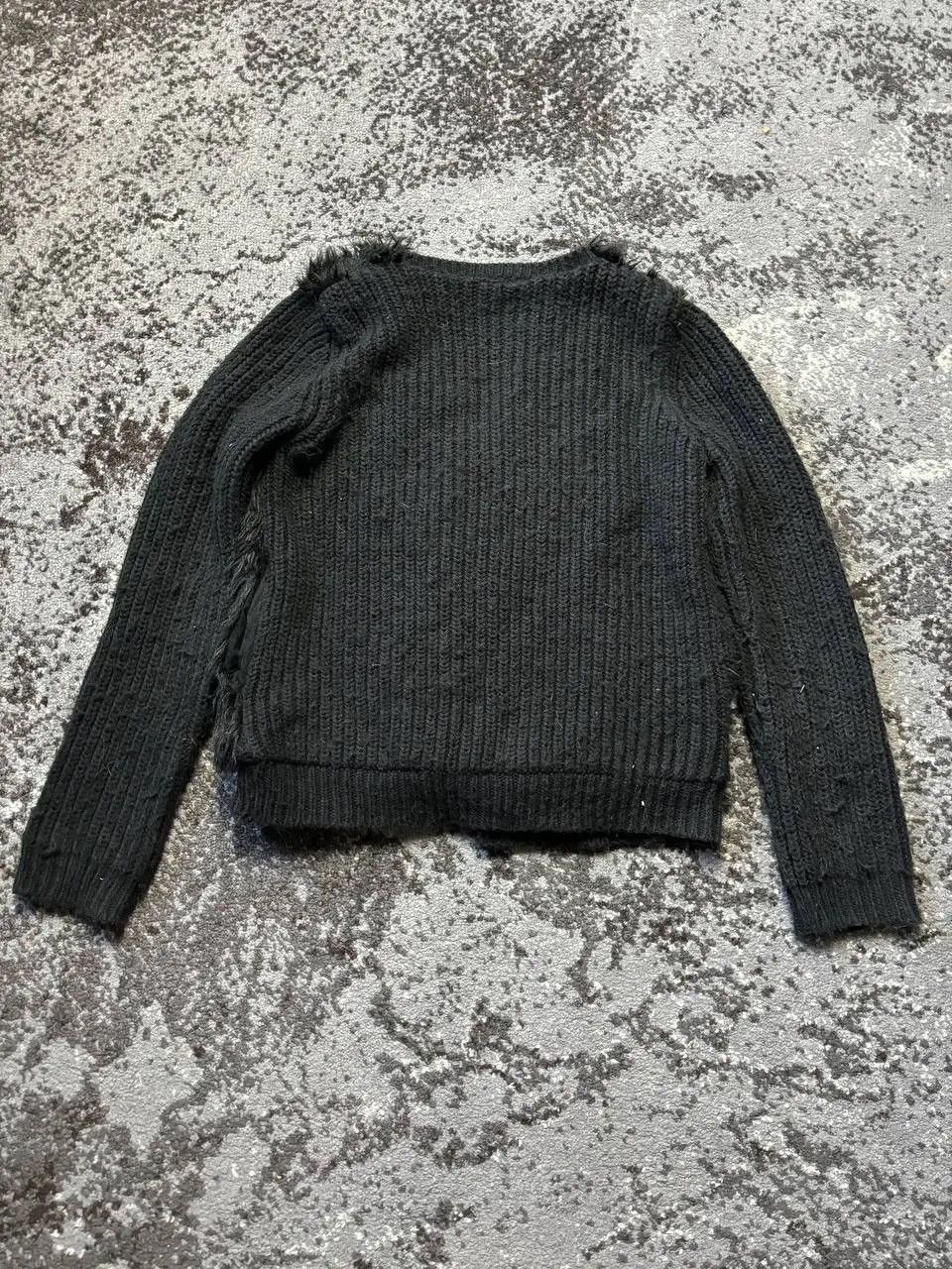 Vintage Vintage Y2K Top Avantgarde Fur Faux Style Opium Zip Hoodi Size US M / EU 48-50 / 2 - 7 Thumbnail