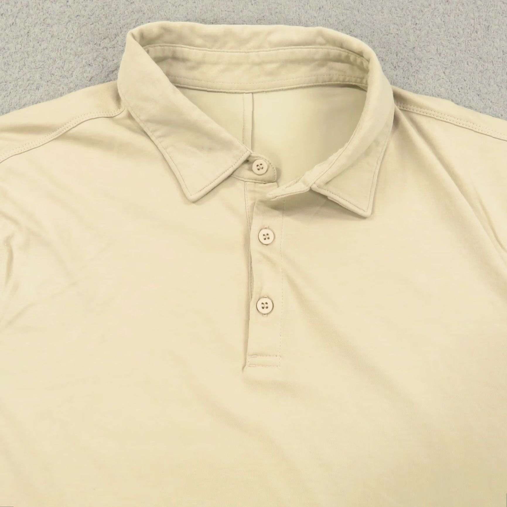Vintage Jack Archer Shirt XXL Men Tech Polo Sand Dune Khaki Performance Golf Button Flex Size US XXL / EU 58 / 5 - 4 Thumbnail