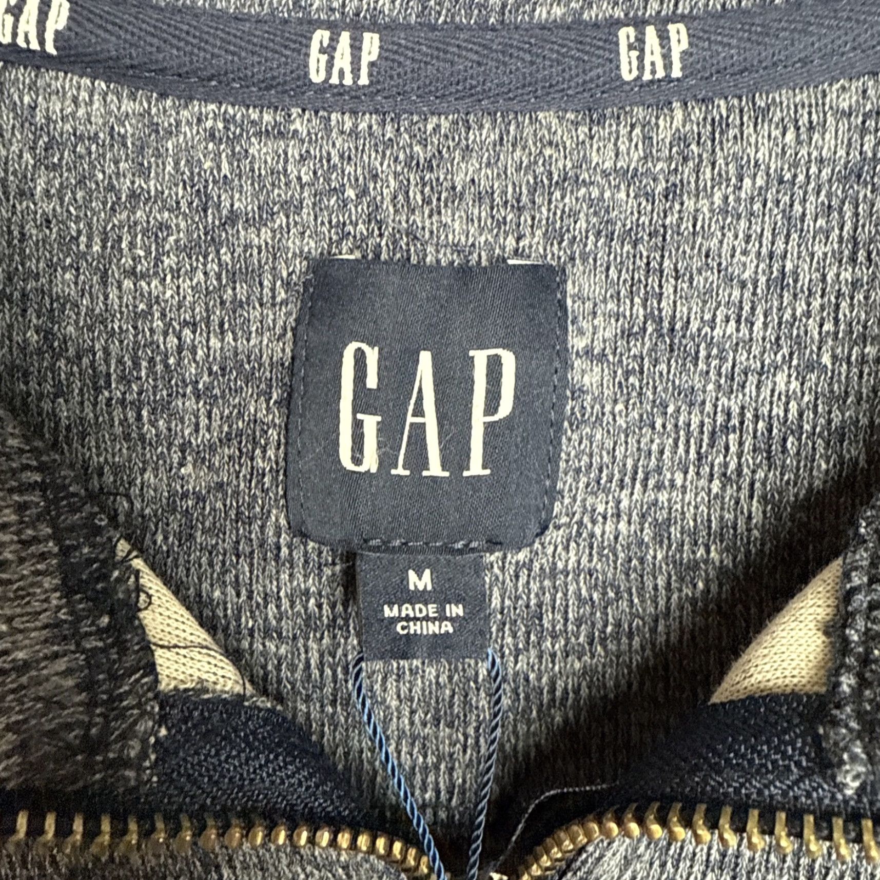 Gap Gap Men Half Zip Mock Neck Sweater M Midnight Knit Pullover Blue 60% cotton 40% polyester Men’s Long Sleeve Brand Gap Size US M / EU 48-50 / 2 - 5 Thumbnail