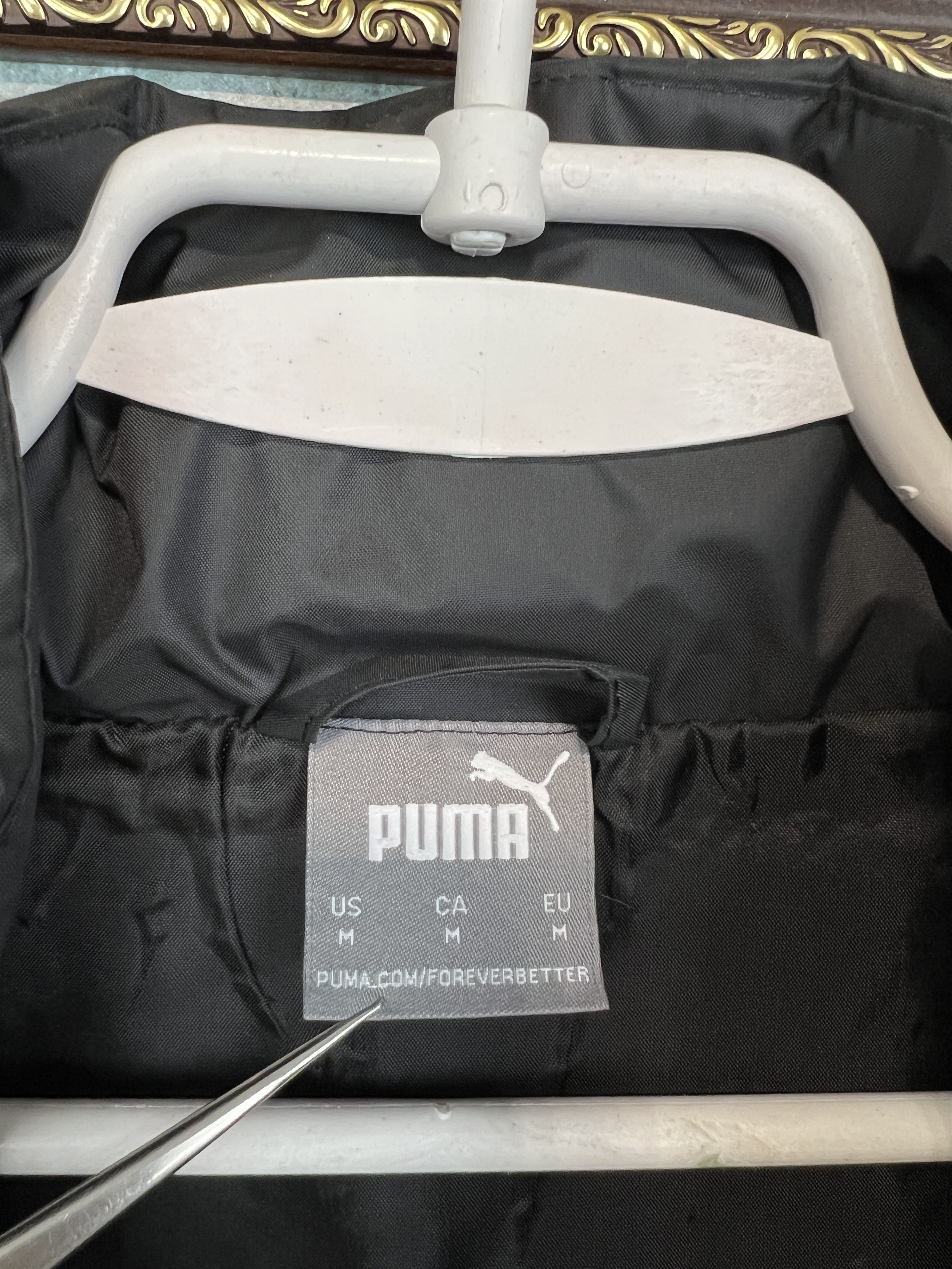 Puma Monchengladbach Football Rain Hooded Jacket Windbreaker Size US M / EU 48-50 / 2 - 8 Thumbnail