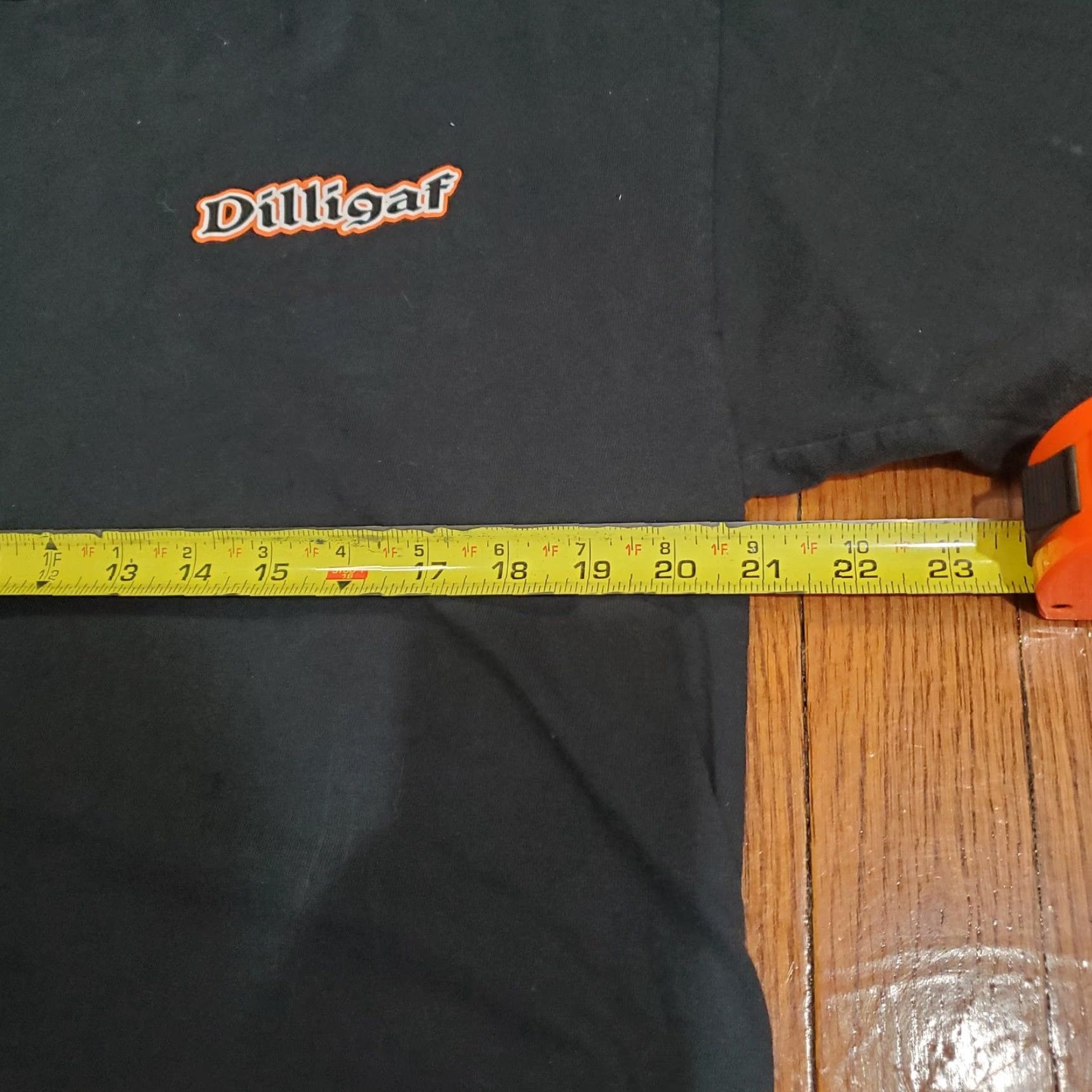 Other Dilligaf Bike Wear Shirt Mens L Black Graphic Print Biker T-Shirt Funny Adult Humor My Other Ride Has Tits! Size US L / EU 52-54 / 3 - 7 Thumbnail