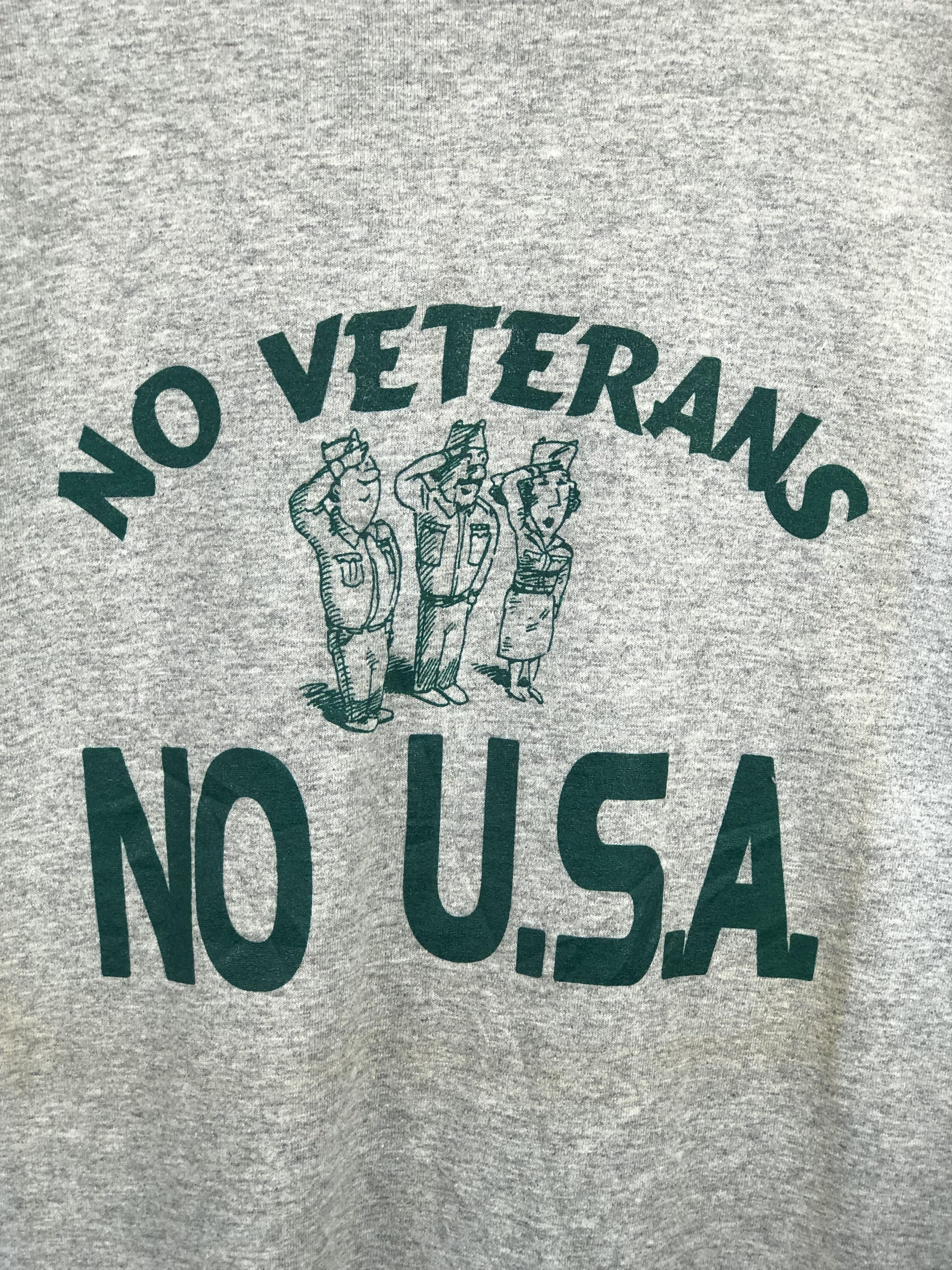 Other Vintage 90s No Veterans No U.S.A Military T Shirt TA0346 Size US XL / EU 56 / 4 - 8 Thumbnail