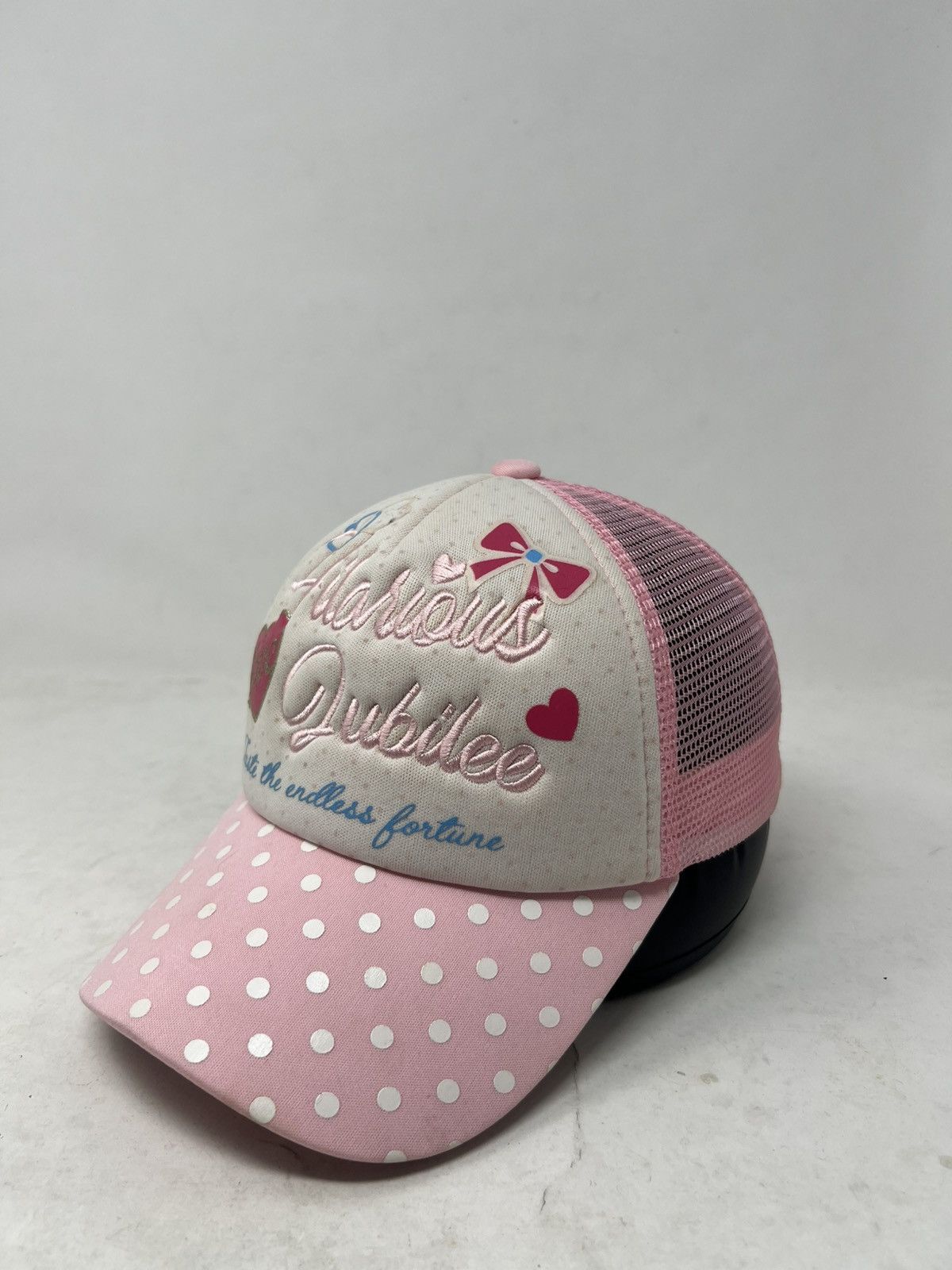 Japanese Brand Hilarious Jubilee Pink Trucker Hat Size ONE SIZE - 2 Thumbnail