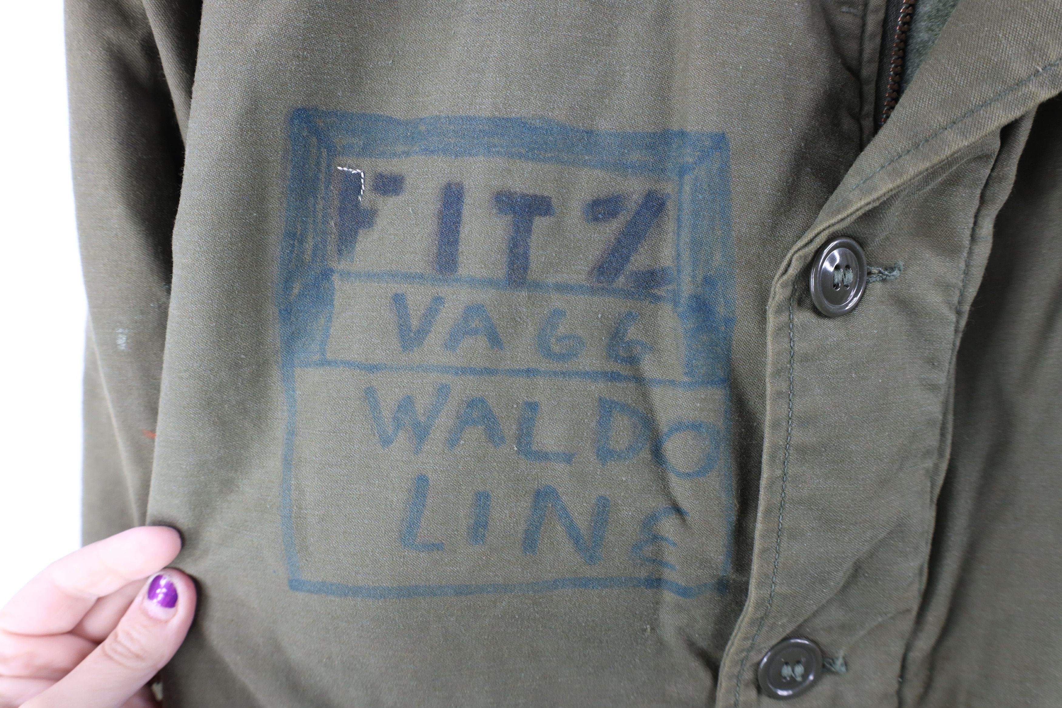 Vintage Vintage 70s Vietnam War Permeable A-2 Deck Jacket USA Size US L / EU 52-54 / 3 - 5 Thumbnail