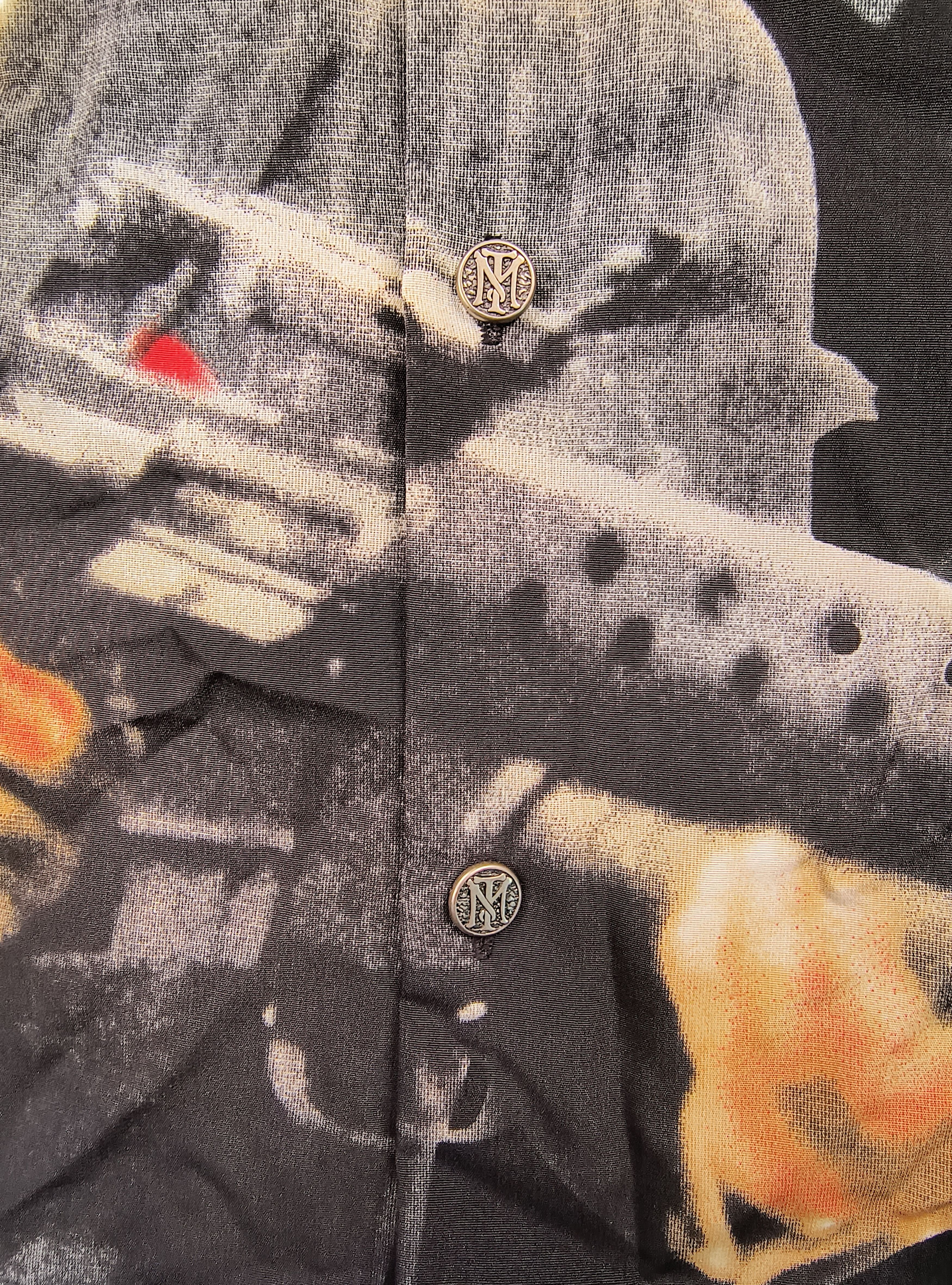 Vintage DSWT Vintage Scarface 90s button up shirt Size US M / EU 48-50 / 2 - 6 Thumbnail