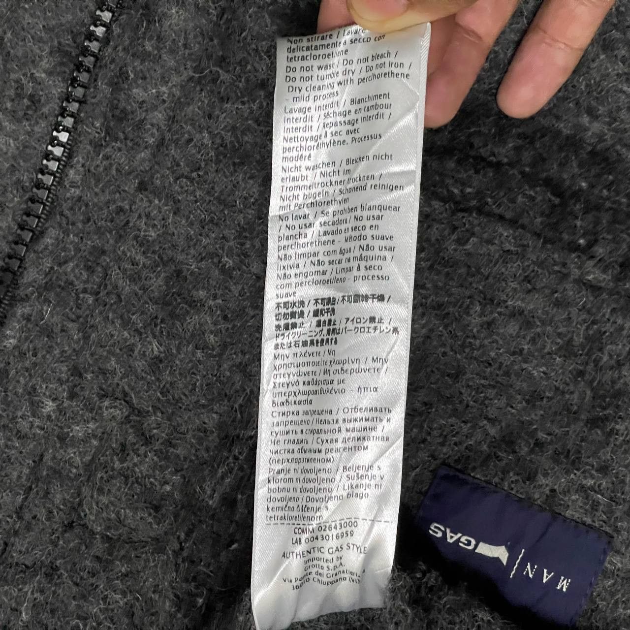 GAS Vintage Gas Wool Hooded Coat Gray Size US S / EU 44-46 / 1 - 12 Thumbnail