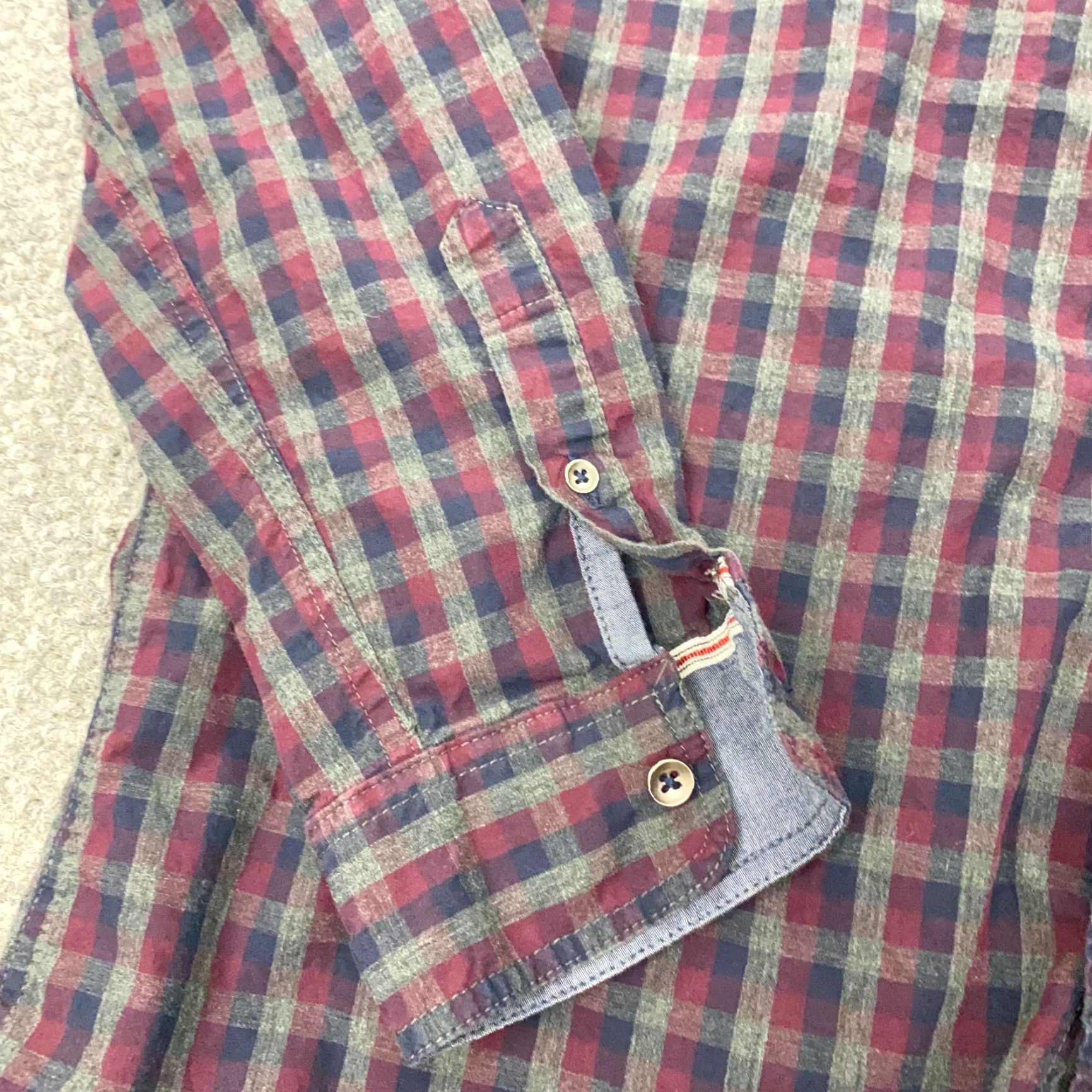 Flag & Anthem VINTAGE Flag & Anthem Flannel Shirt Mens Large Plaid Long Sleeve Size US L / EU 52-54 / 3 - 5 Thumbnail