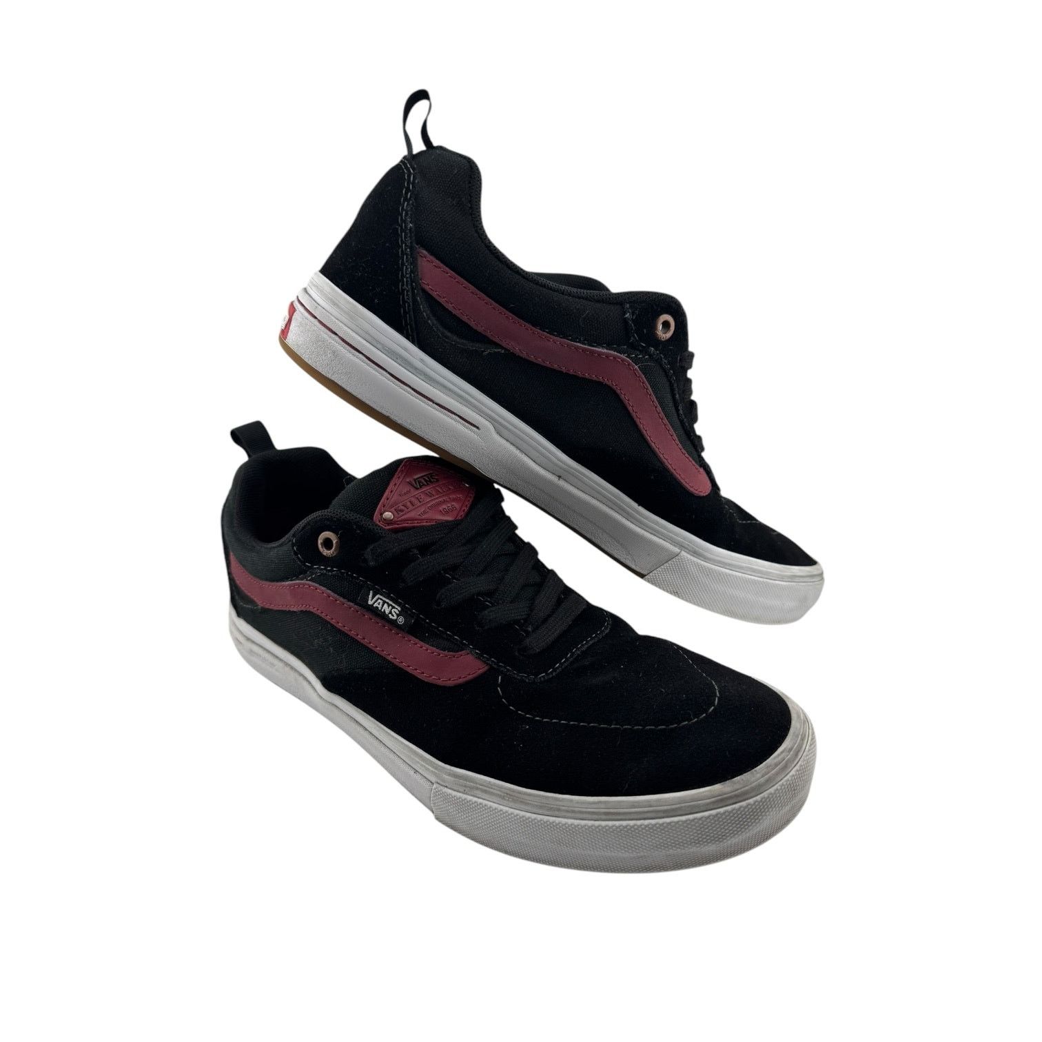 Vans Vans Kyle Walker Pro Skate Shoes Classic Black & Red 9/10.5 Size US 9 / EU 42 - 5 Thumbnail
