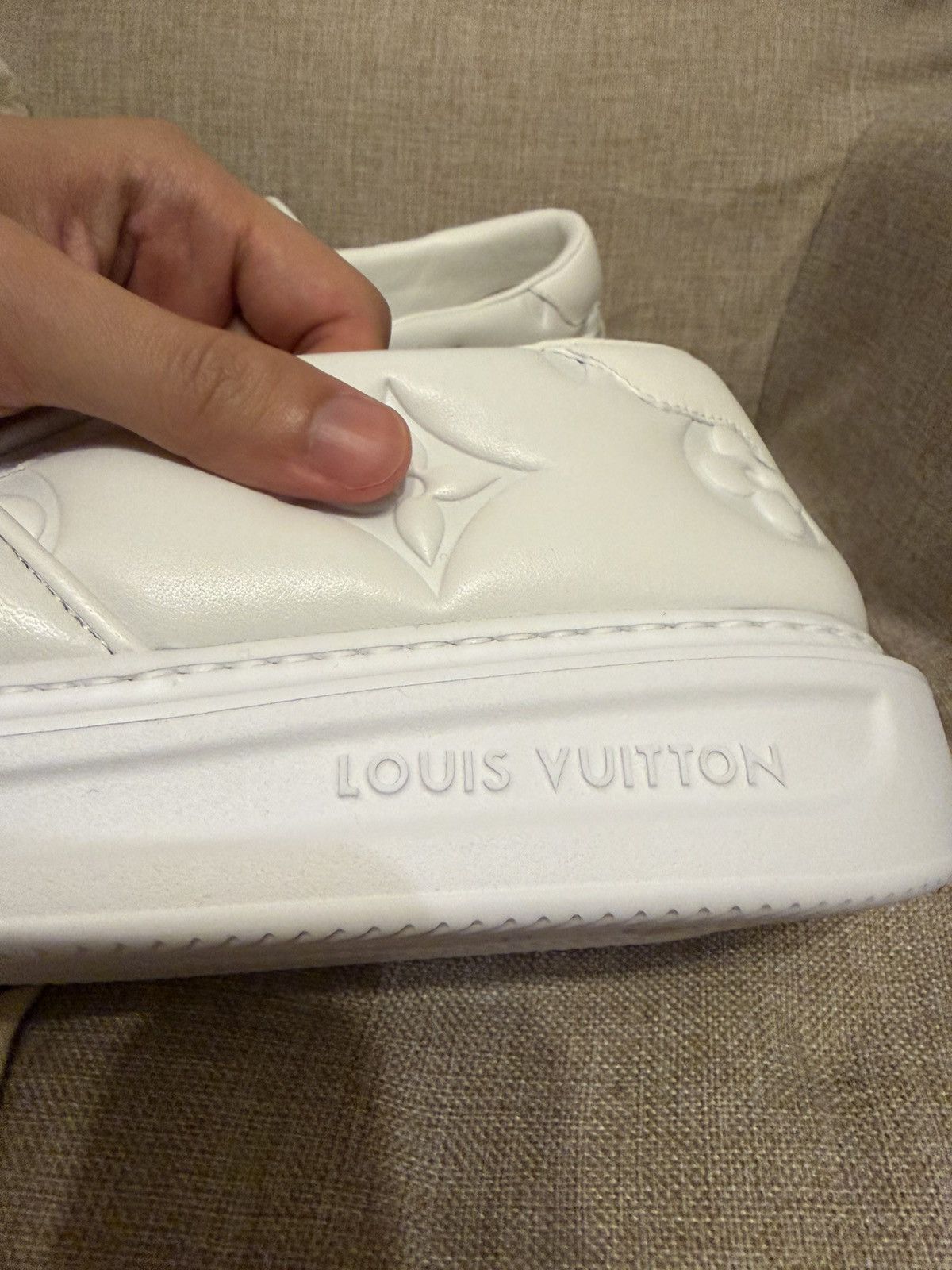 Louis Vuitton Louis Vuitton beverly hills Slip on white Size US 9 / EU 42 - 6 Thumbnail