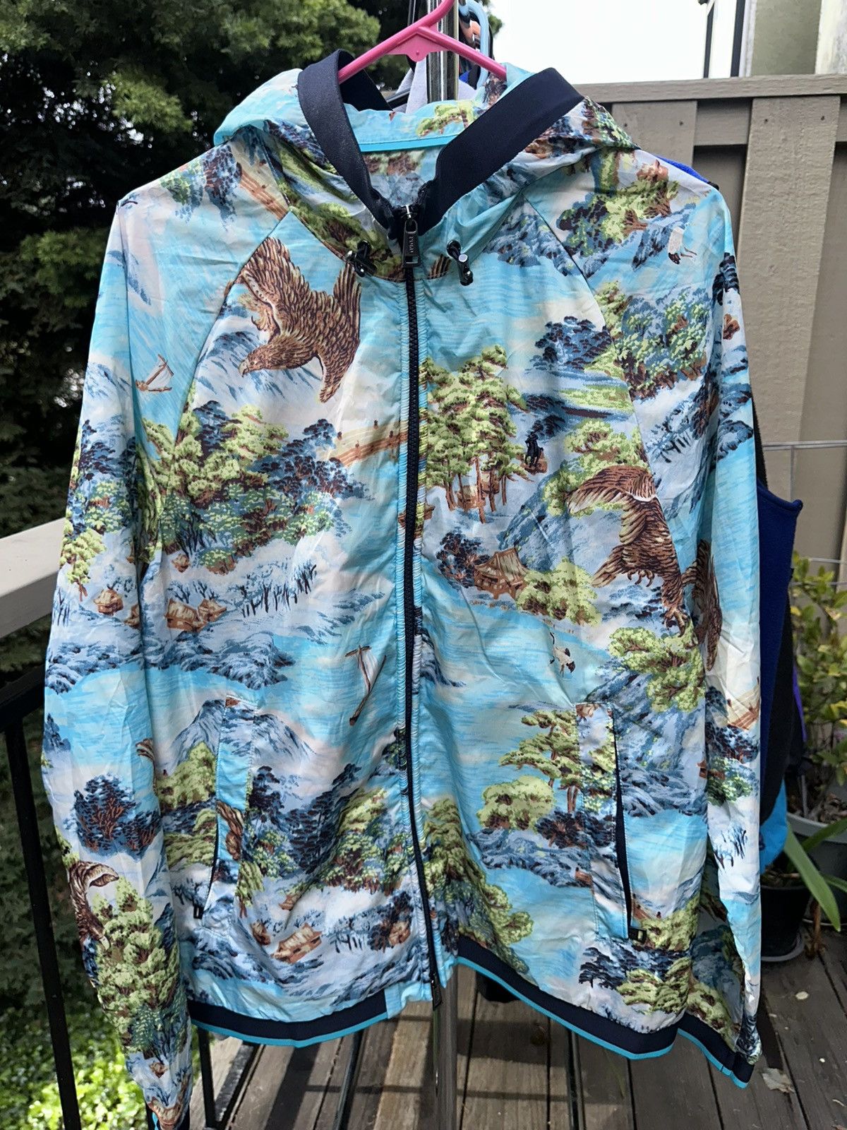 Polo Ralph Lauren Polo Ralph Lauren Hawaiian All-over Print Hooded Jacket Size US L / EU 52-54 / 3 - 1 Thumbnail