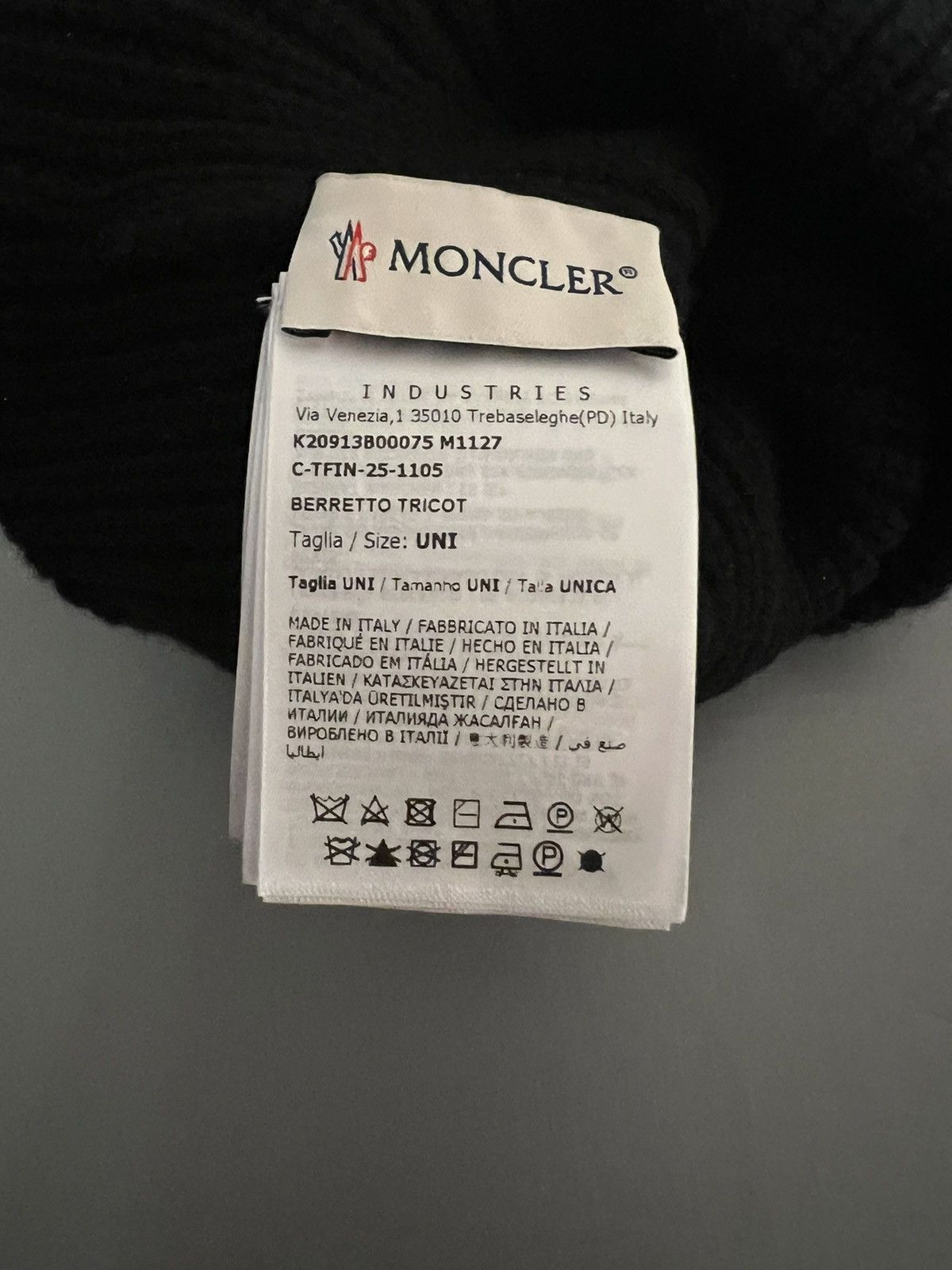Moncler Moncler Berretto Tricot Beanie Size ONE SIZE - 3 Thumbnail