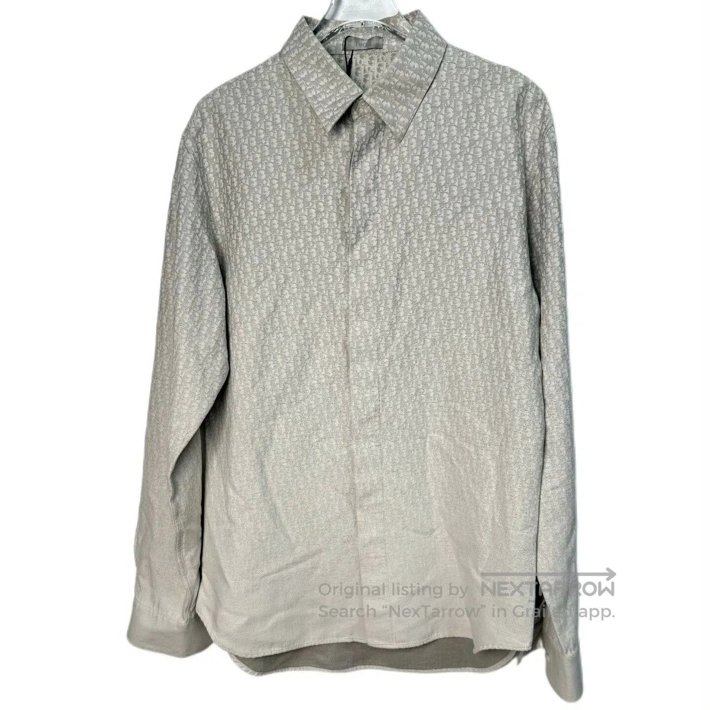 Dior Dior CD Print Gradient Cotton Shirt. Size US S / EU 44-46 / 1 - 2 Thumbnail