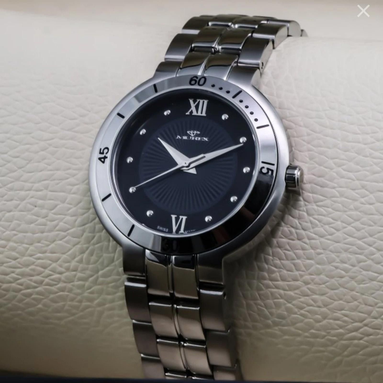 Other Murex Swiss Watch St. Steel Quartz 37mm 5ATM Black MOP Size ONE SIZE - 6 Thumbnail