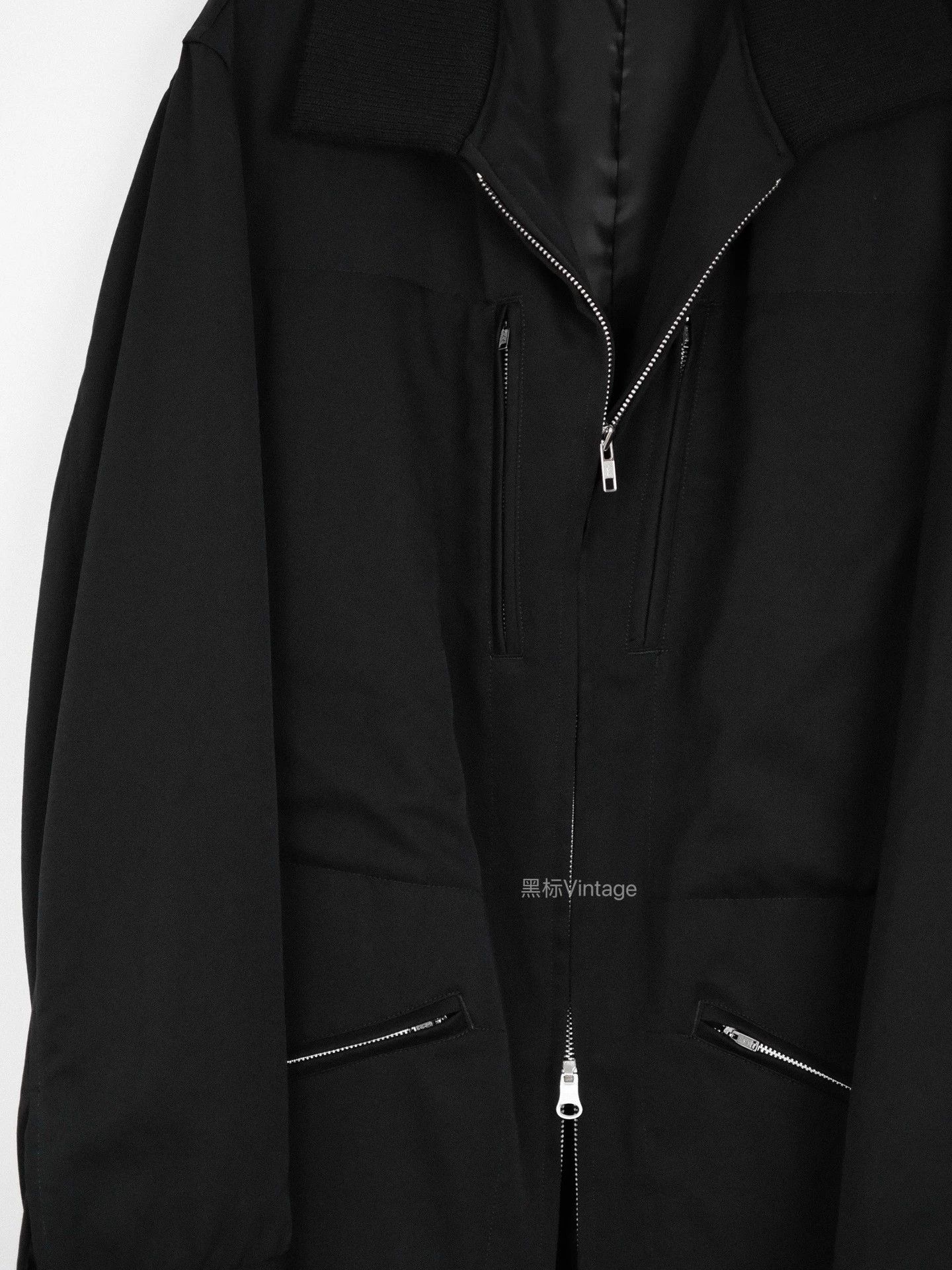 Yohji Yamamoto Yohji Yamamoto Y's 95AW Rokumeikan Silhouette Zip Jacket Size US M / EU 48-50 / 2 - 2 Thumbnail